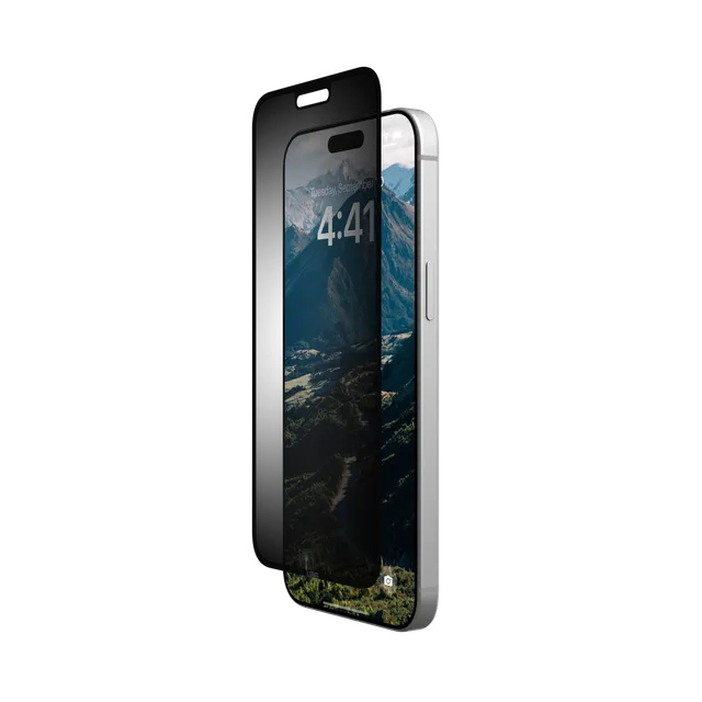 UAG Standard Issue Blickschutzfolie iPhone 15 Pro Max abnehmbar