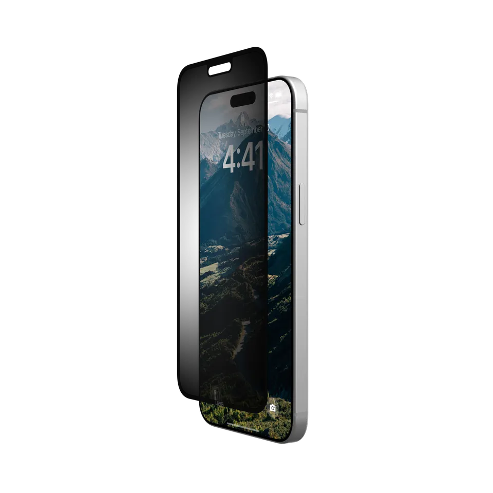 UAG Standard Issue Blickschutzfolie iPhone 15 Pro Max abnehmbar