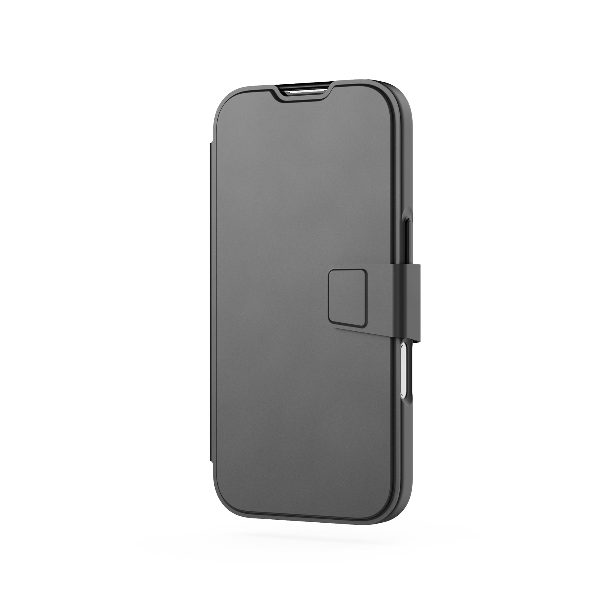 Tech21 EvoLite Wallet iPhone 16 Pro Hülle Schwarz Kartenfach