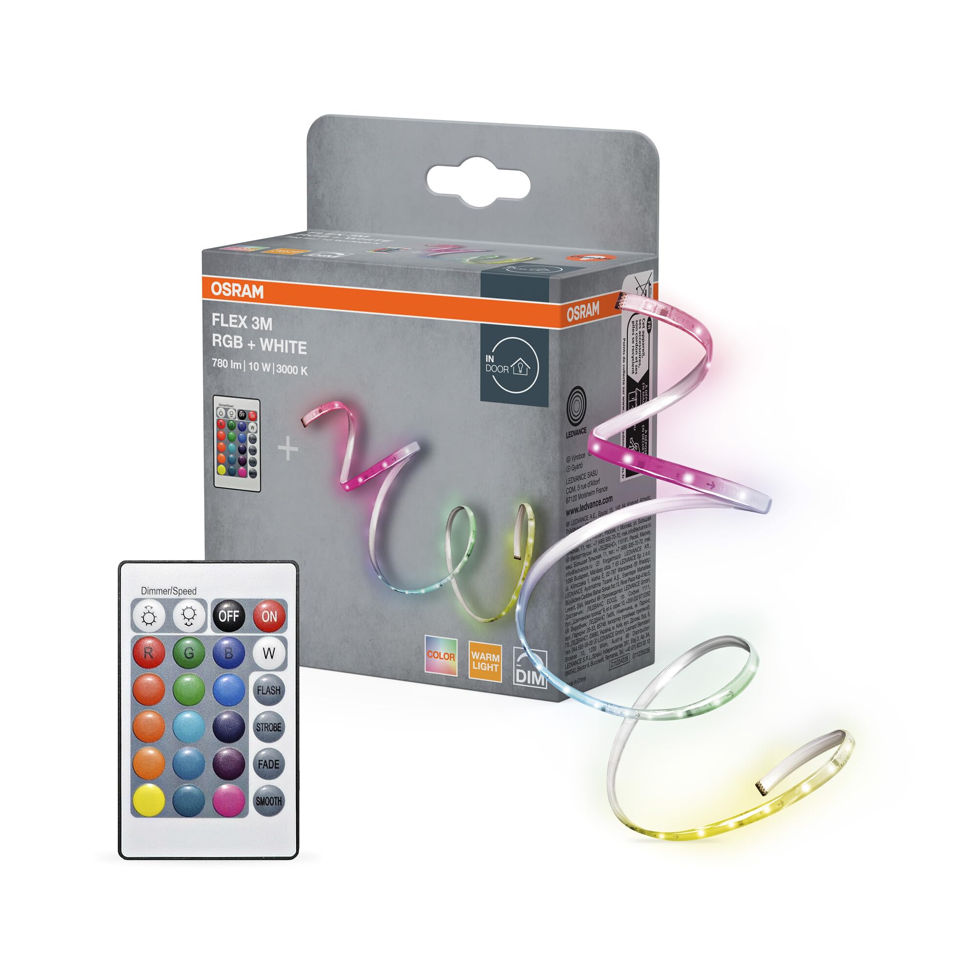 OSRAM SMART+ FLEX LED-Streifen 3m RC 600lm TV