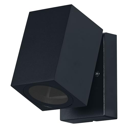 ams OSRAM ENDURA Classic Cube Außen-Wandleuchte GU10 schwarz