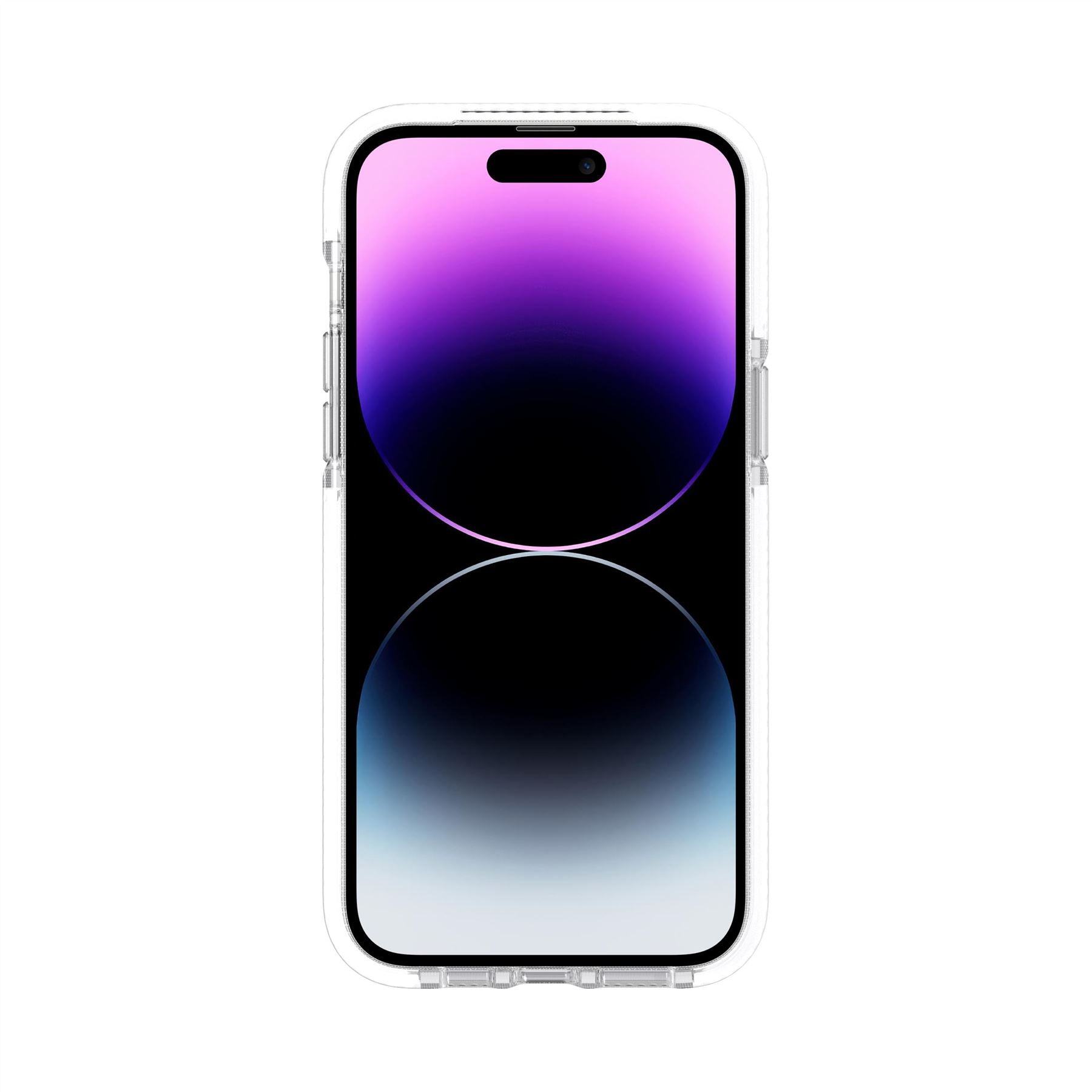 Tech21 EvoCrystal iPhone 14 Pro Max Handyhülle Weiß MagSafe