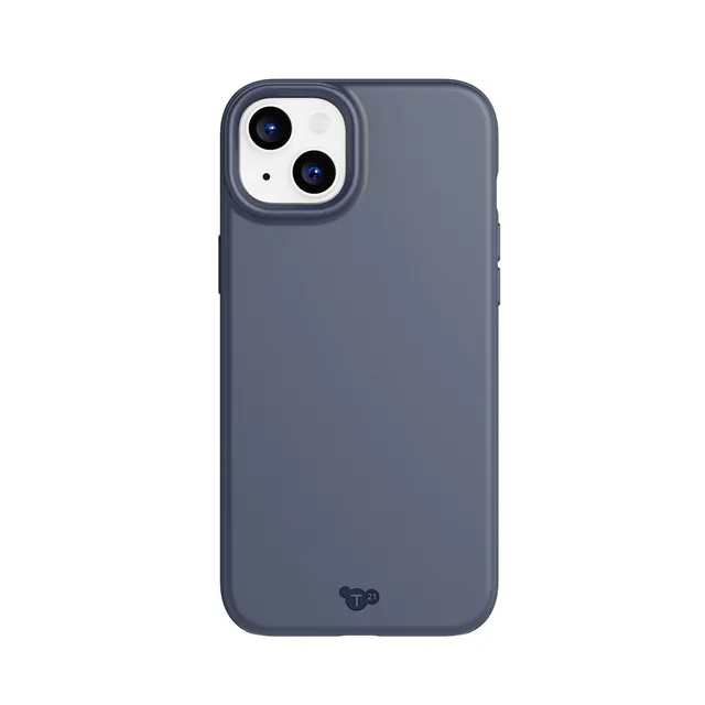 Tech21 Evo Lite iPhone 15 Plus Hülle Denim Blau UV-Schutz