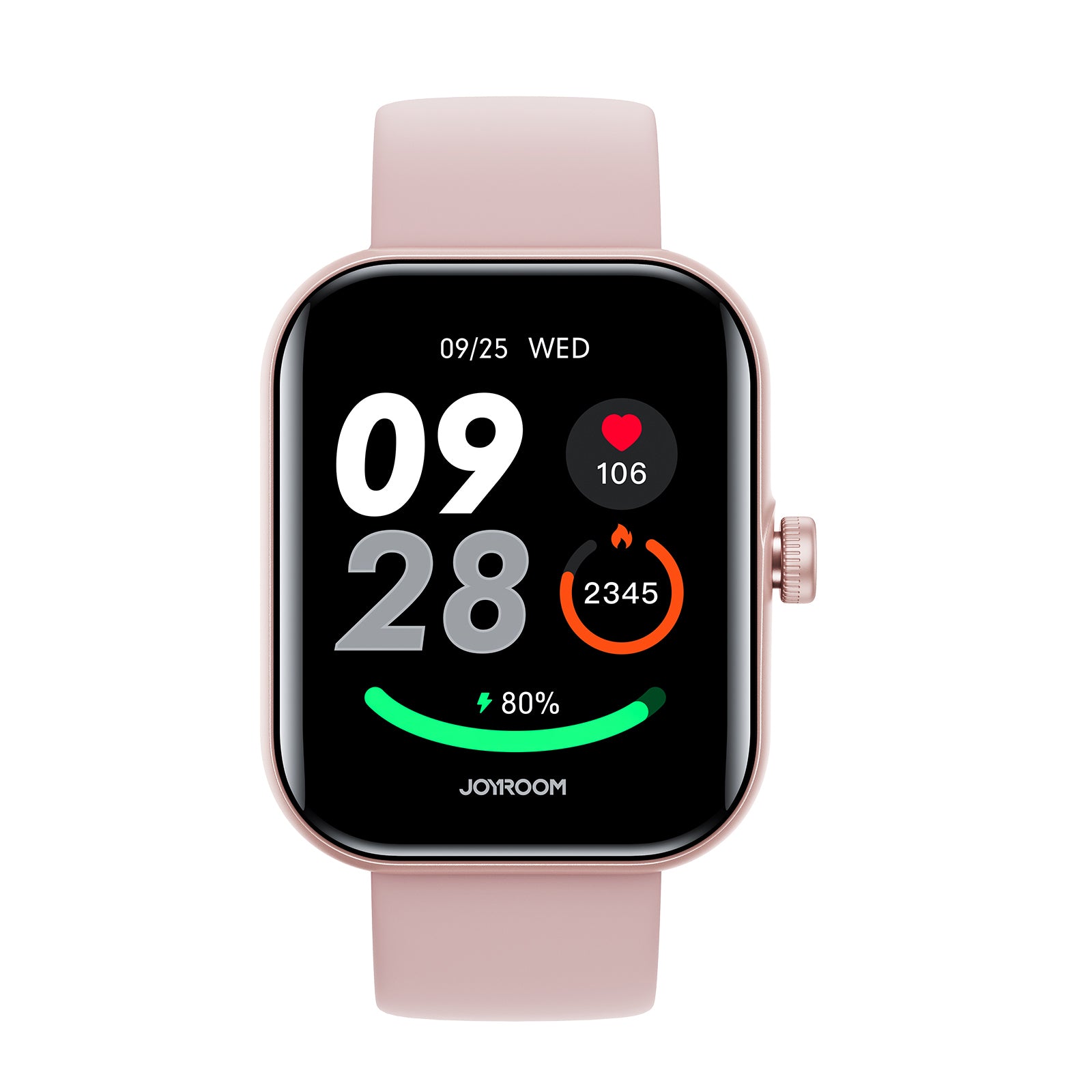 JOYROOM JR-FT5 Plus Smartwatch Graphite Black Anruf 1,96"