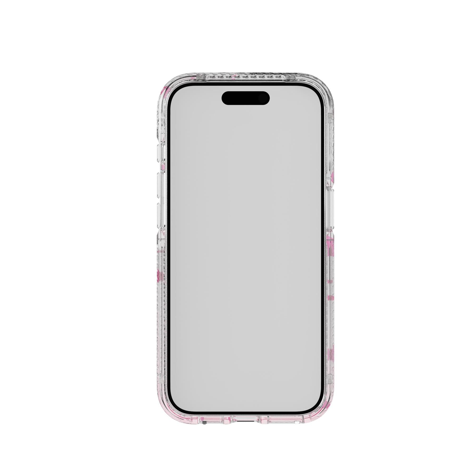 Tech21 FlexQuartz iPhone 15 Pro Hülle MagSafe Cherry Blossom