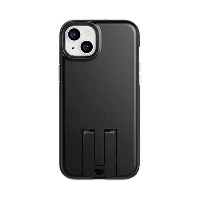 Tech21 EvoCrystal Kick iPhone 15 Plus Hülle MagSafe Schwarz