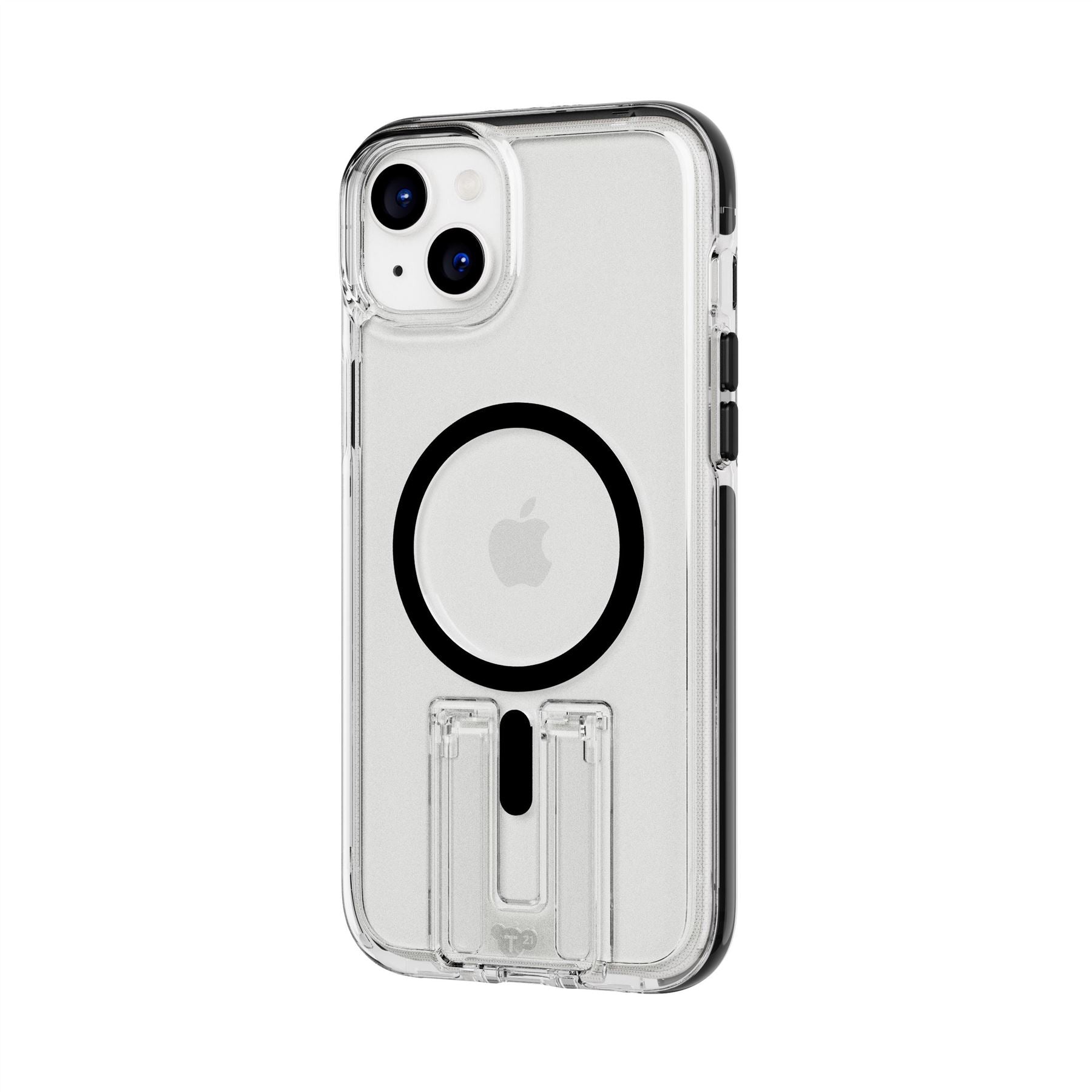 Tech21 EvoCrystal Kick iPhone 15 Plus Hülle Clear Black