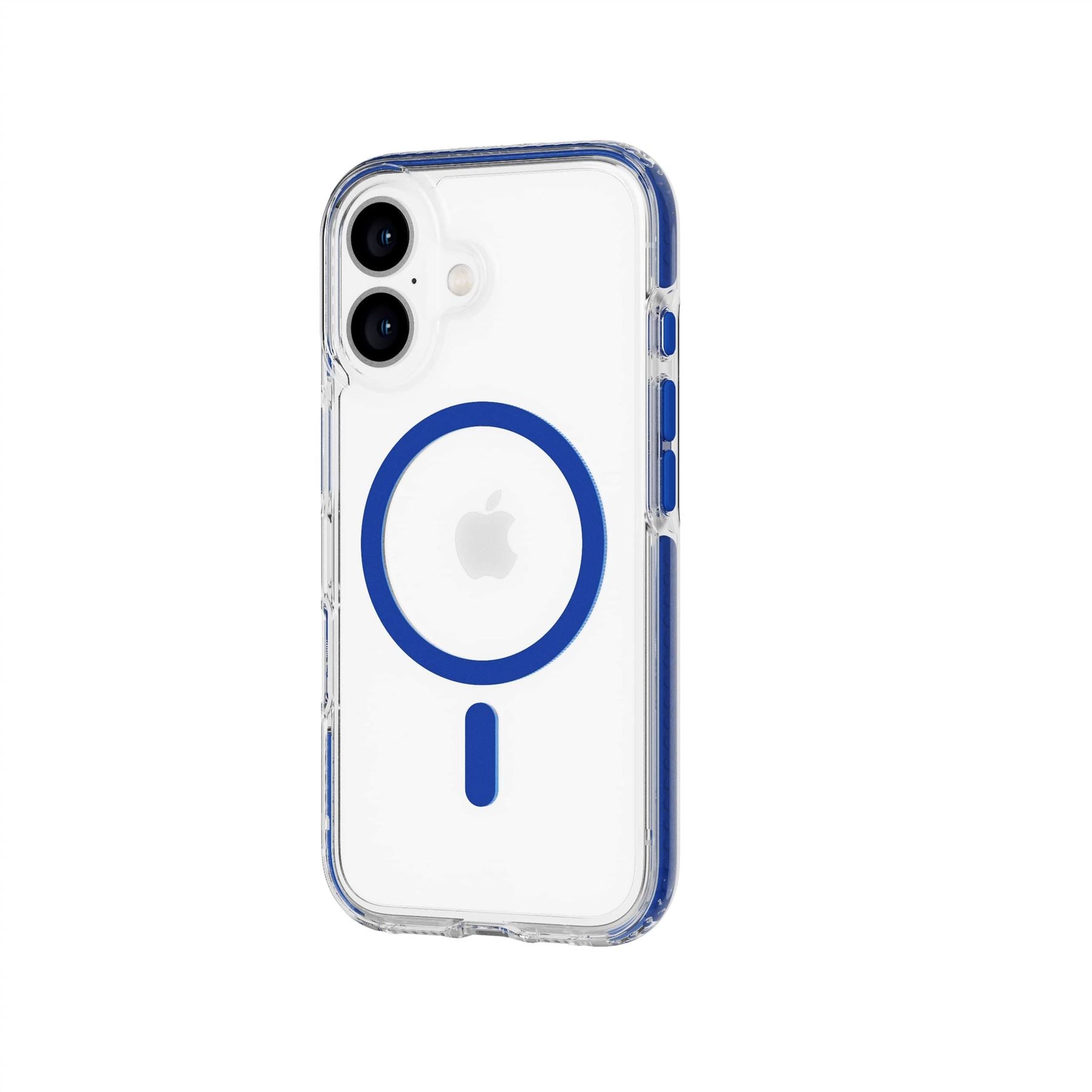 Tech21 EvoCrystal iPhone 16 Handyhülle Blau MagSafe 4,9m