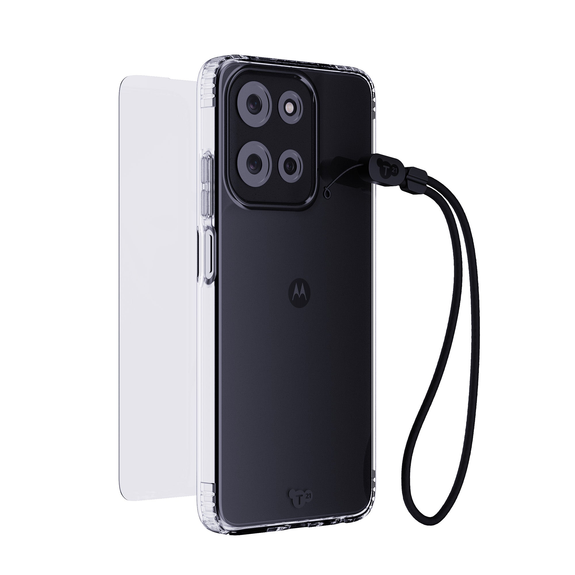 Tech21 EvoLite Moto g stylus Hülle Clear Bundle 3m Schutz