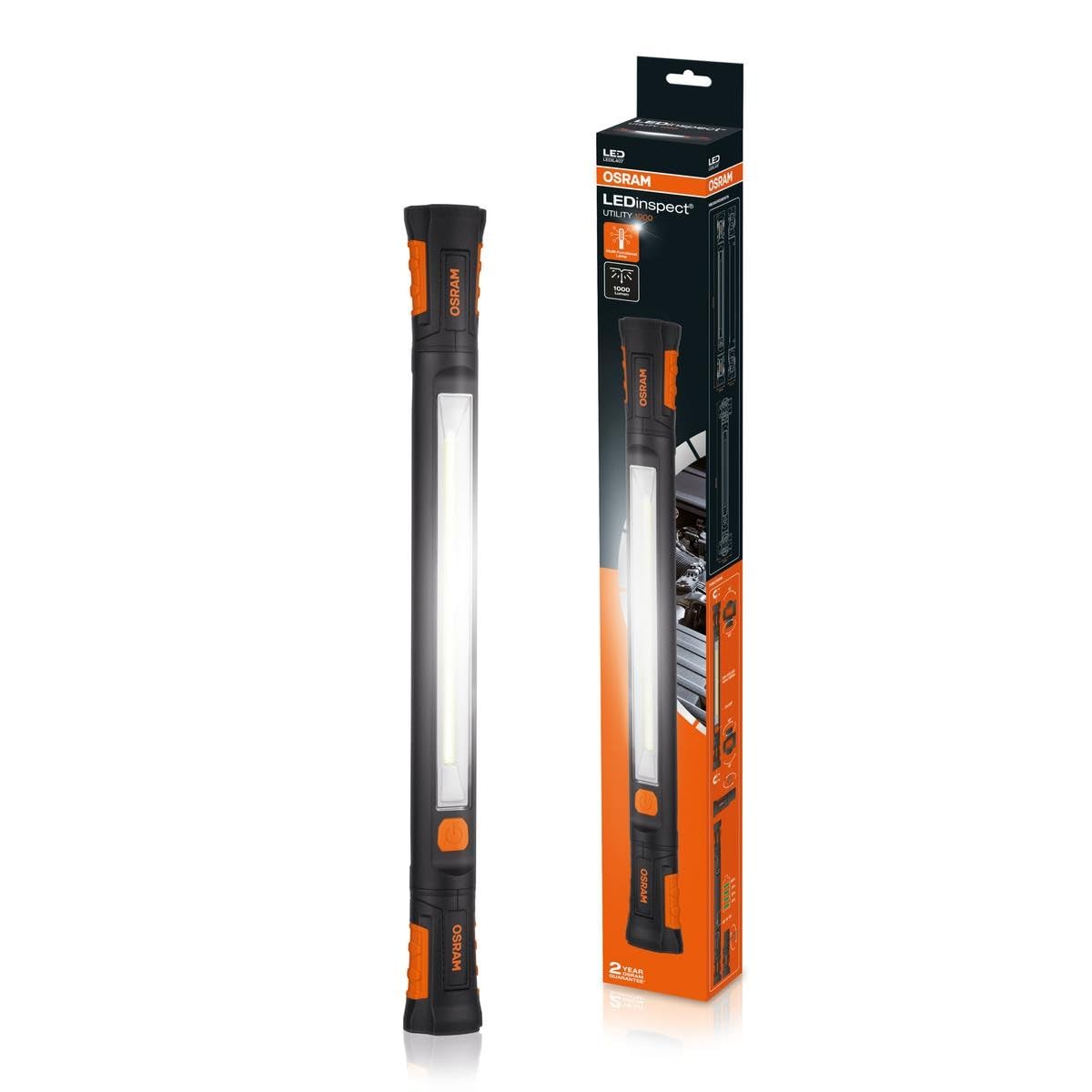 OSRAM LEDinspect SLIM MAX 1000 Inspektionsleuchte Orange