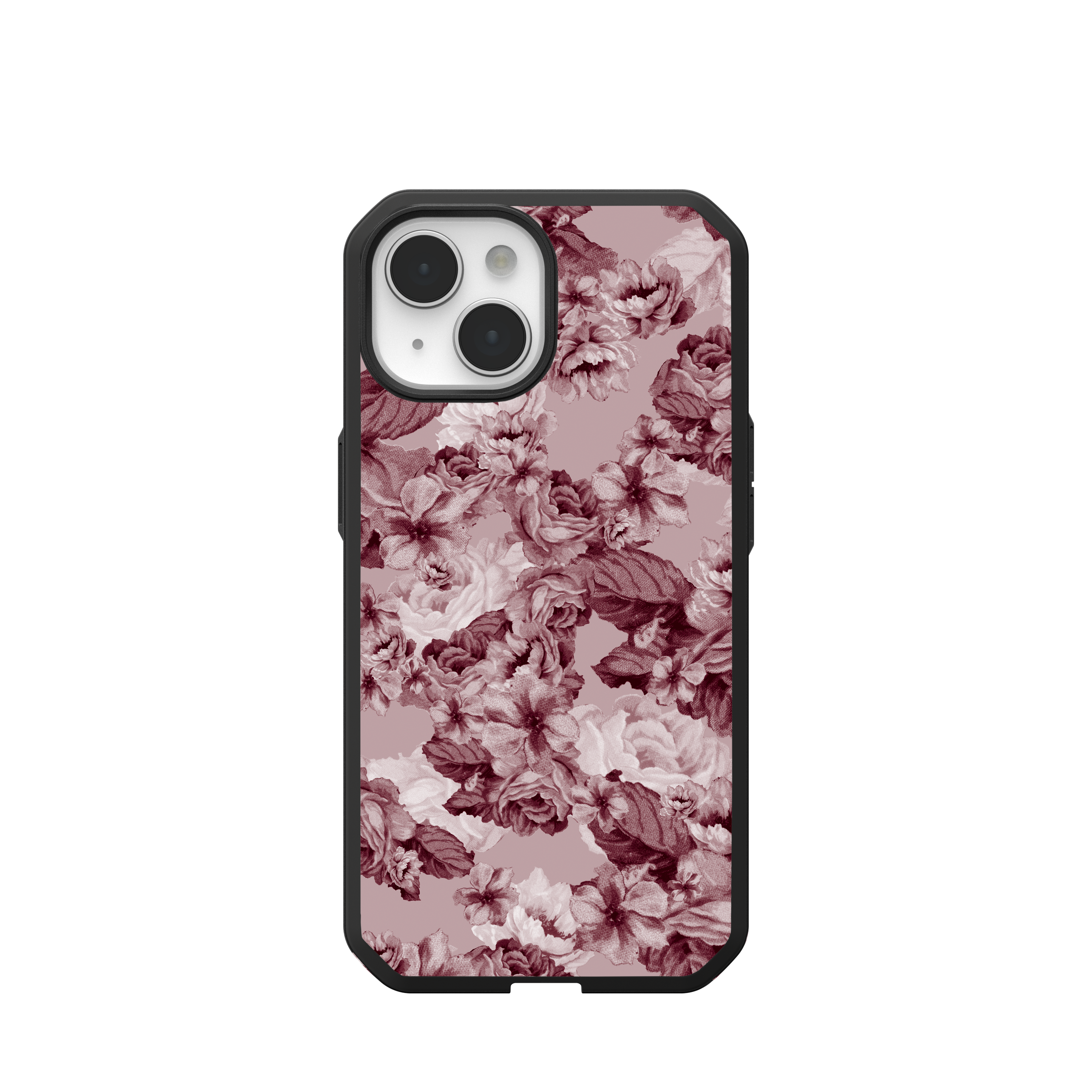 UAG Civilian LT iPhone 17 Pro Max Hülle Floral Merlot MagSafe