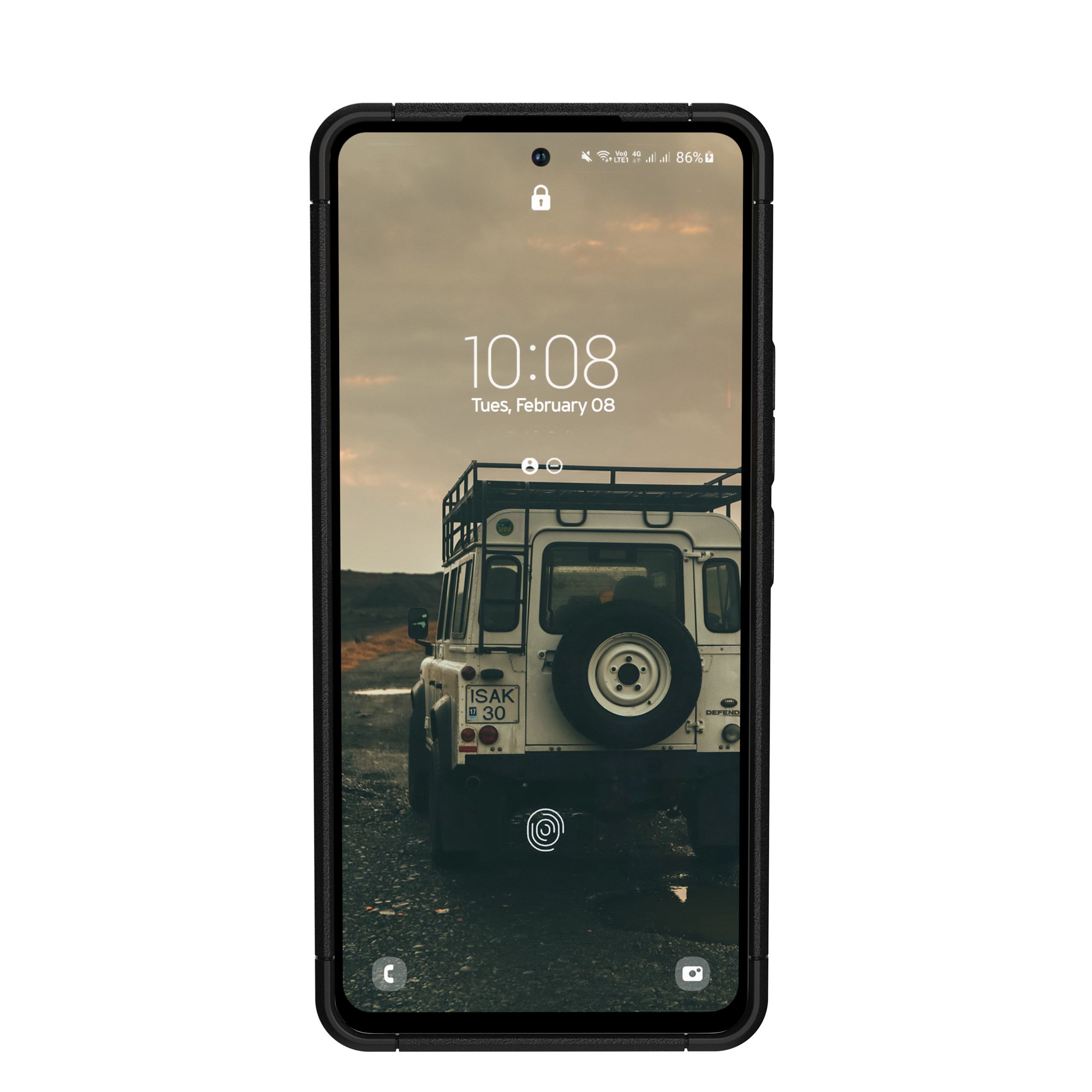 UAG Scout Galaxy A53 5G Hülle schwarz stoßfest
