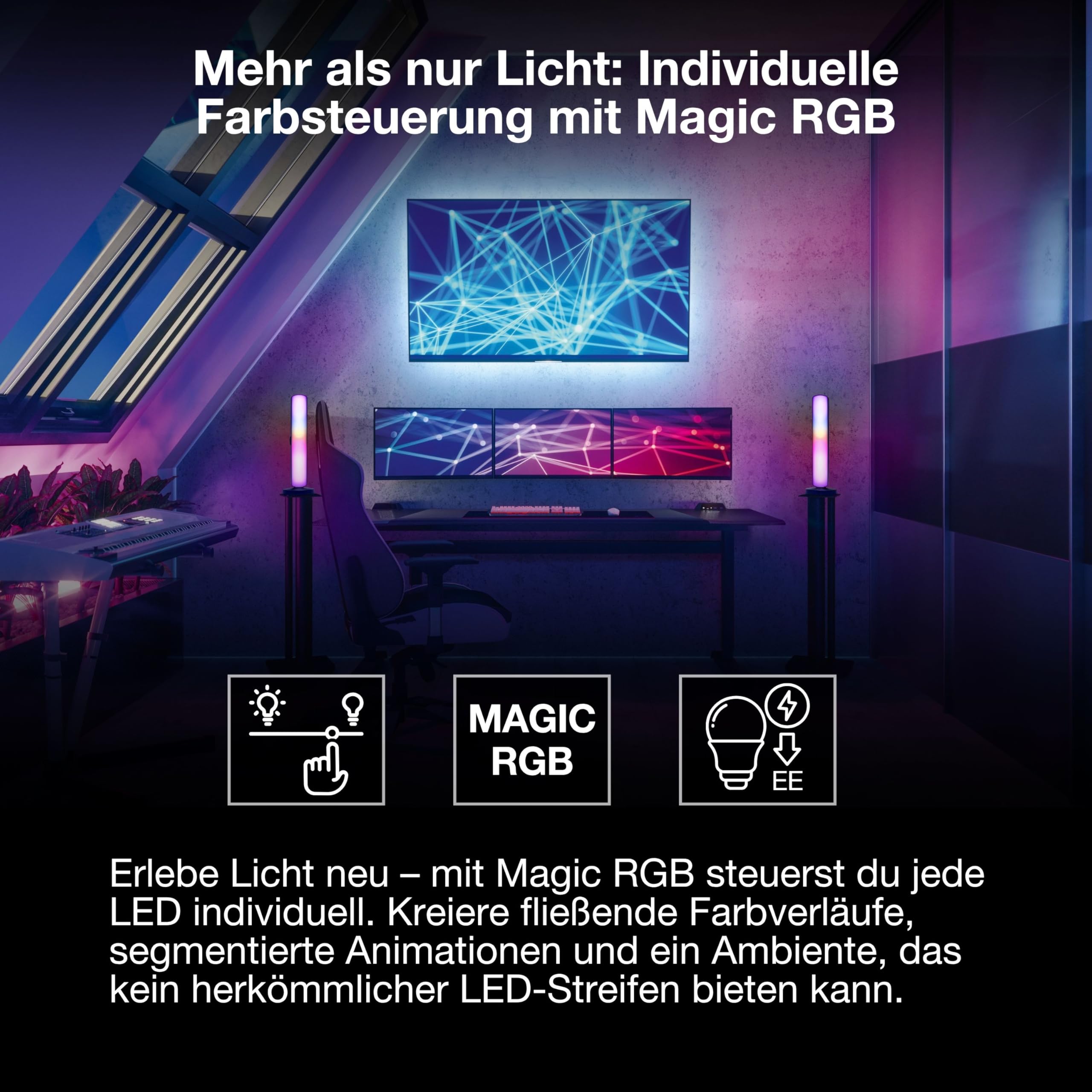 OSRAM SMART+ WiFi Flex 5M LED-Streifen Magic RGB