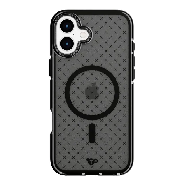Tech21 EvoCheck iPhone 16 Plus Hülle MagSafe Smokey Black