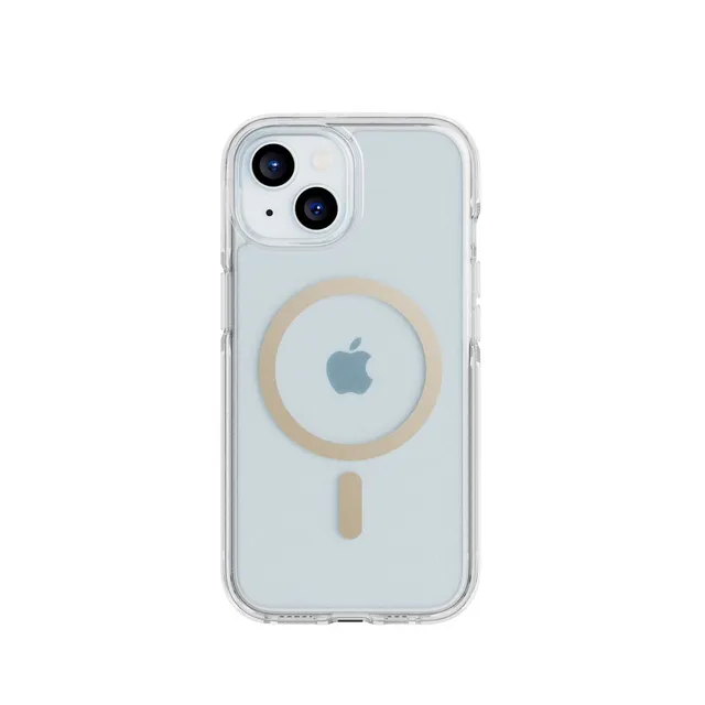 Tech21 FlexQuartz MagSafe iPhone 15 Hülle Clear Gold