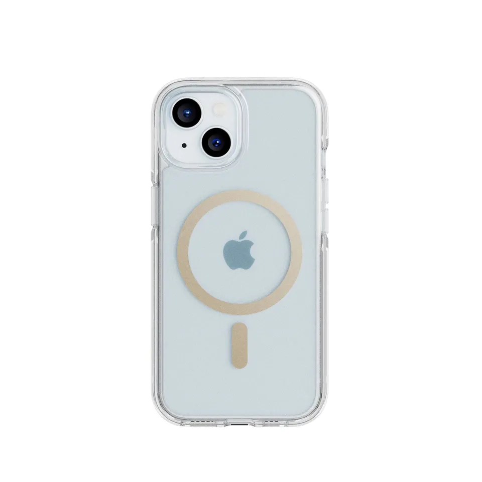 Tech21 FlexQuartz MagSafe iPhone 15 Hülle Clear Gold