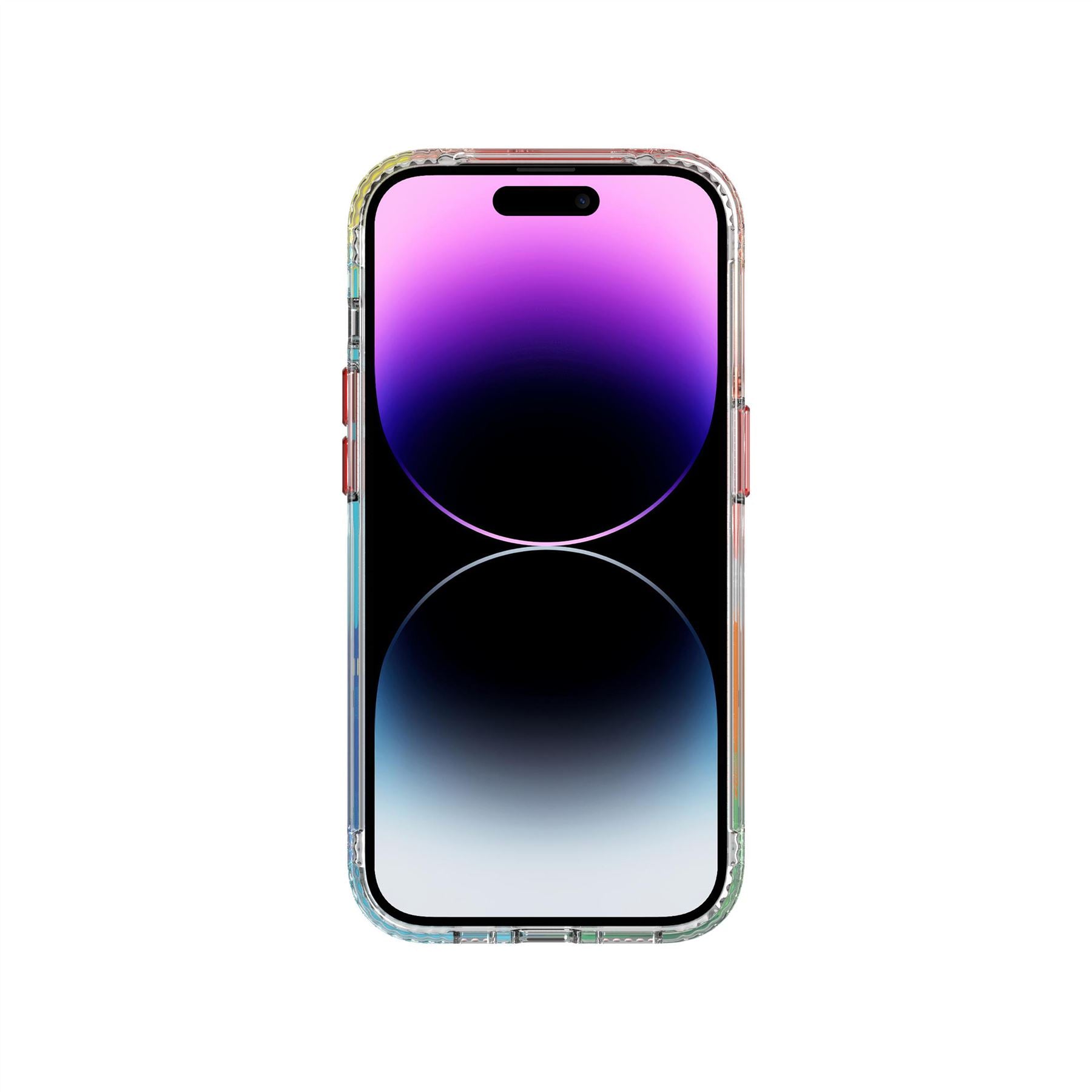 Tech21 EvoArt iPhone 14 Pro Hülle Bubble Bounce MagSafe