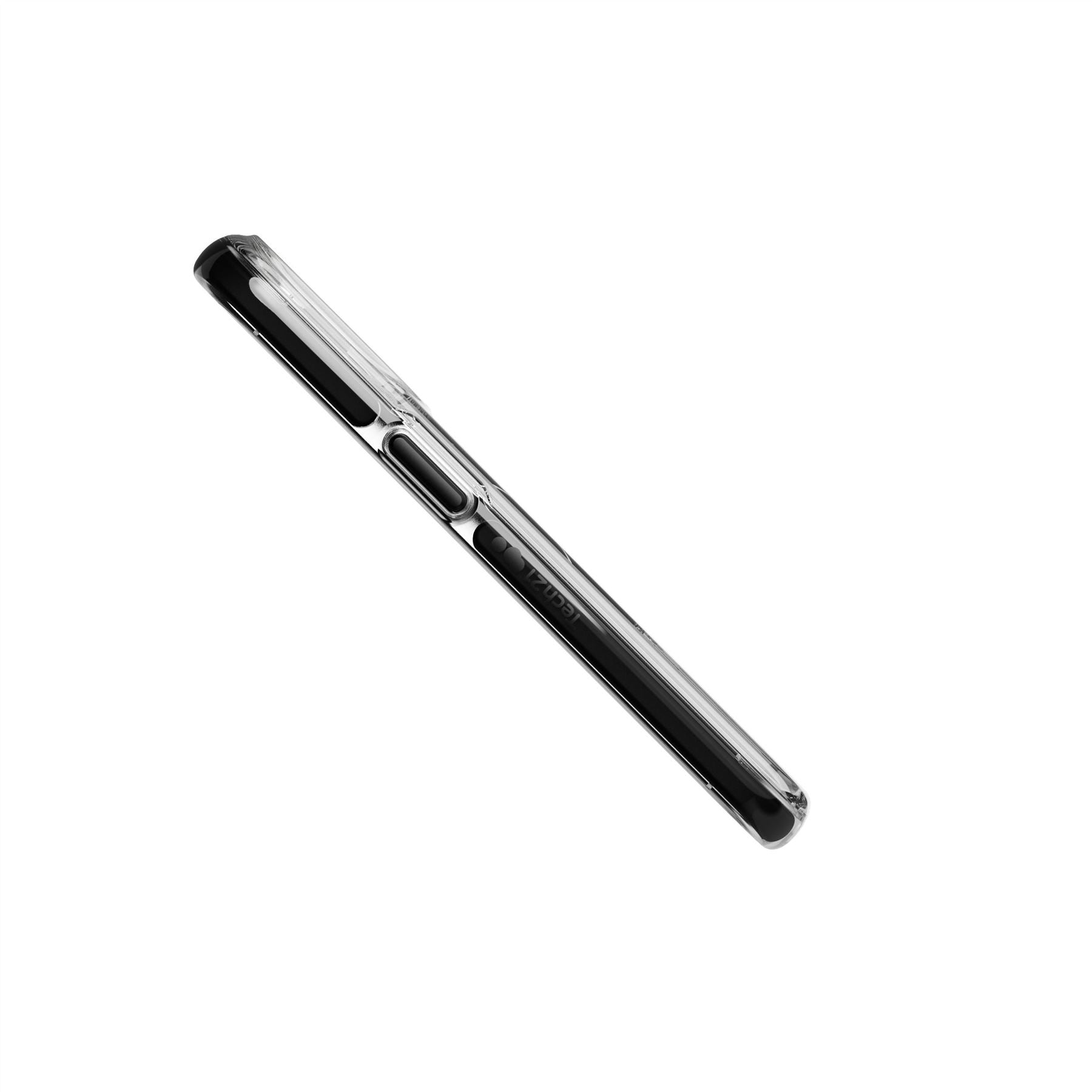 Tech21 EvoCrystal Kick iPhone 14 Pro Hülle Clear Black MagSafe