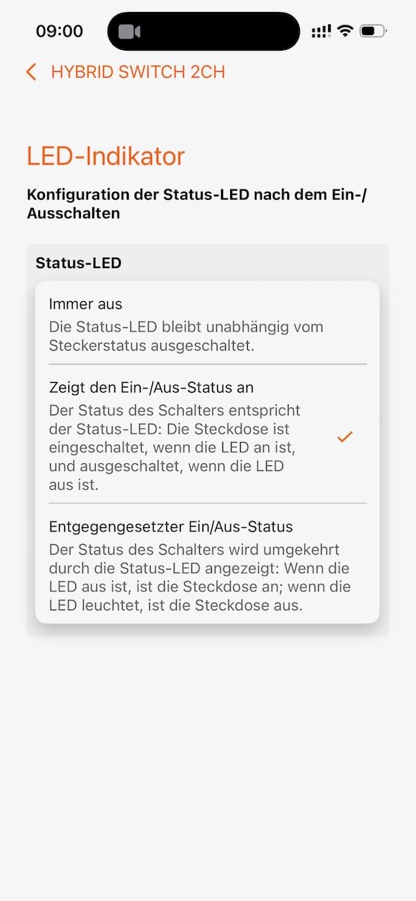 ams OSRAM SMART+ WiFi Matter Wandschalter 2-Kanal weiß