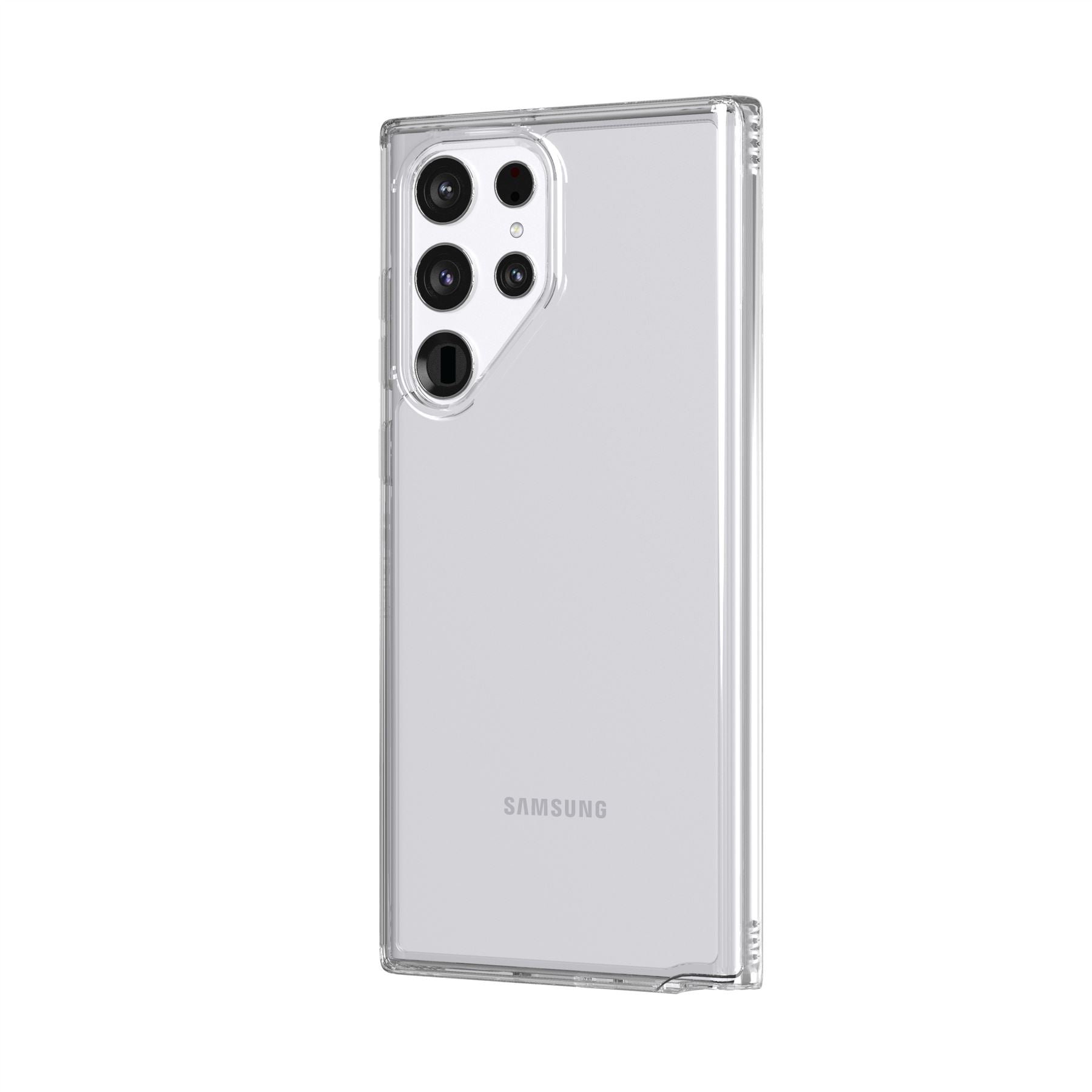 Tech21 Evo Clear Galaxy S22 Ultra Handyhülle Clear S Pen Fach