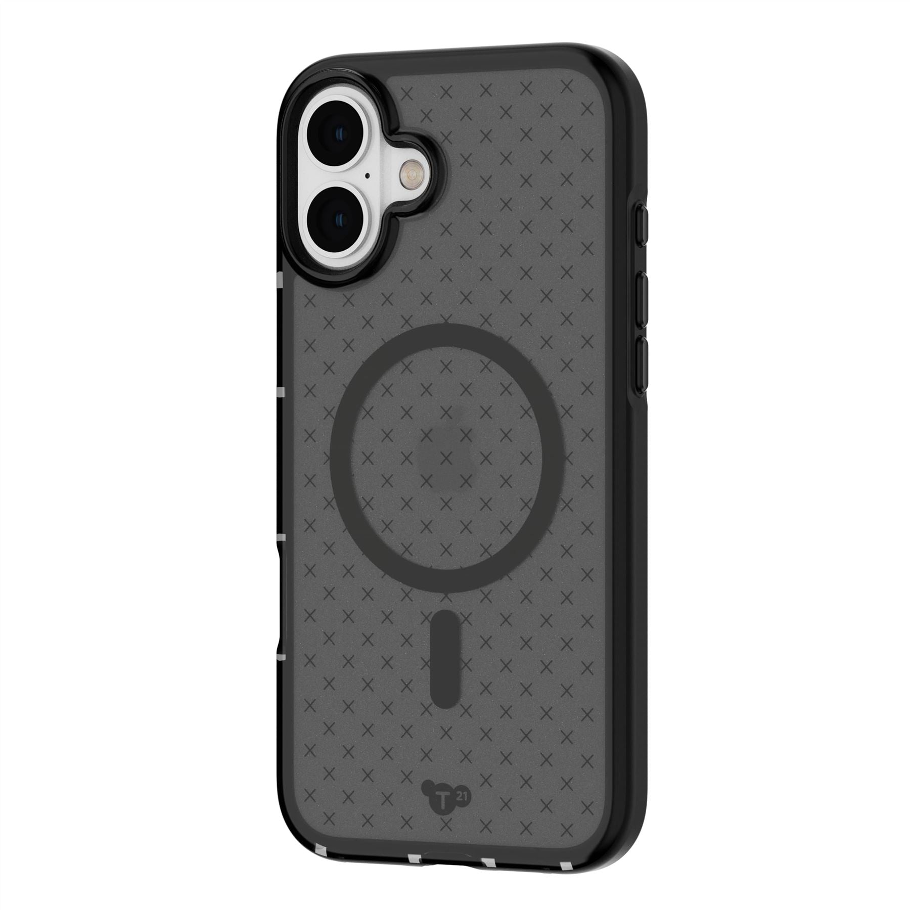 Tech21 EvoCheck iPhone 16 Plus Hülle MagSafe Smokey Black