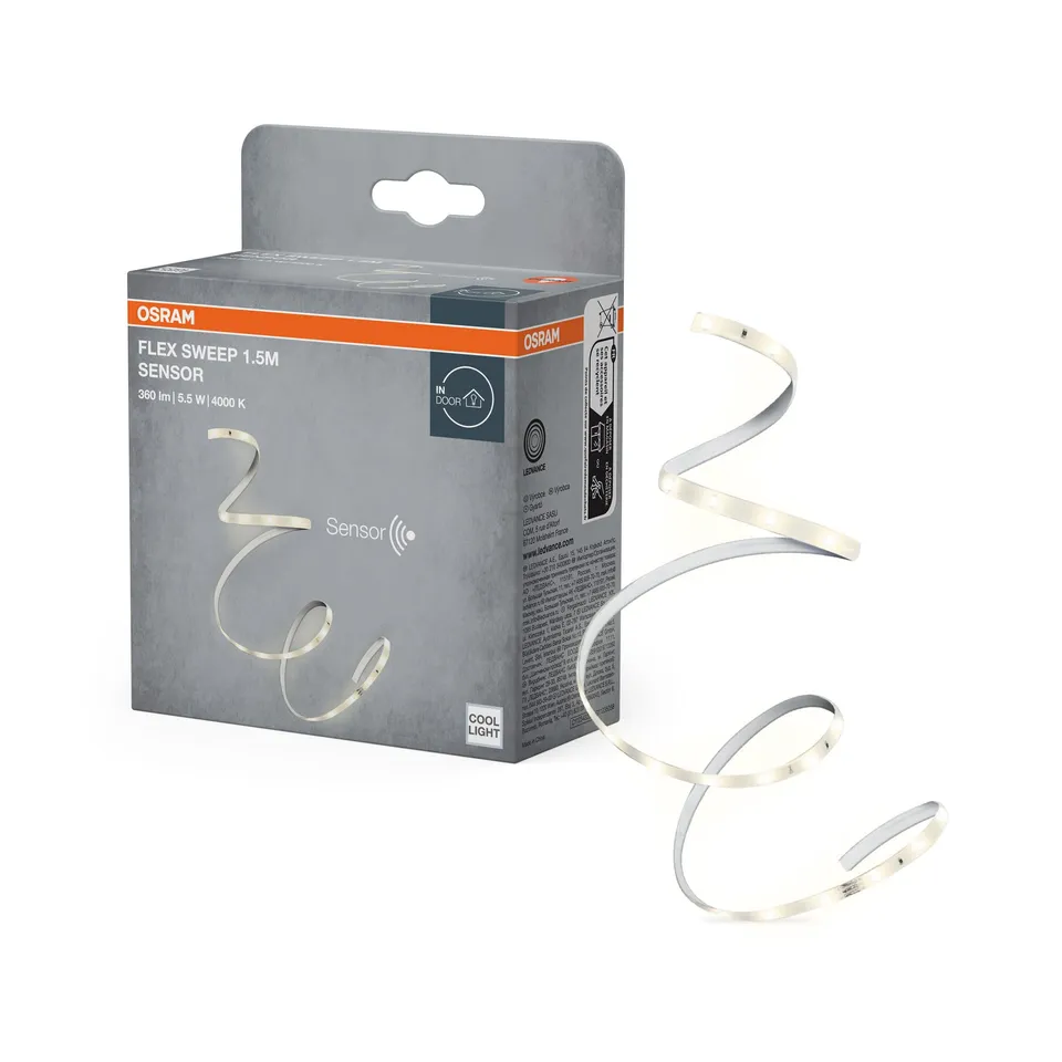 OSRAM SMART+ Flex Sweep Sensor LED-Streifen 1,5 m kaltweiß Wischsensor