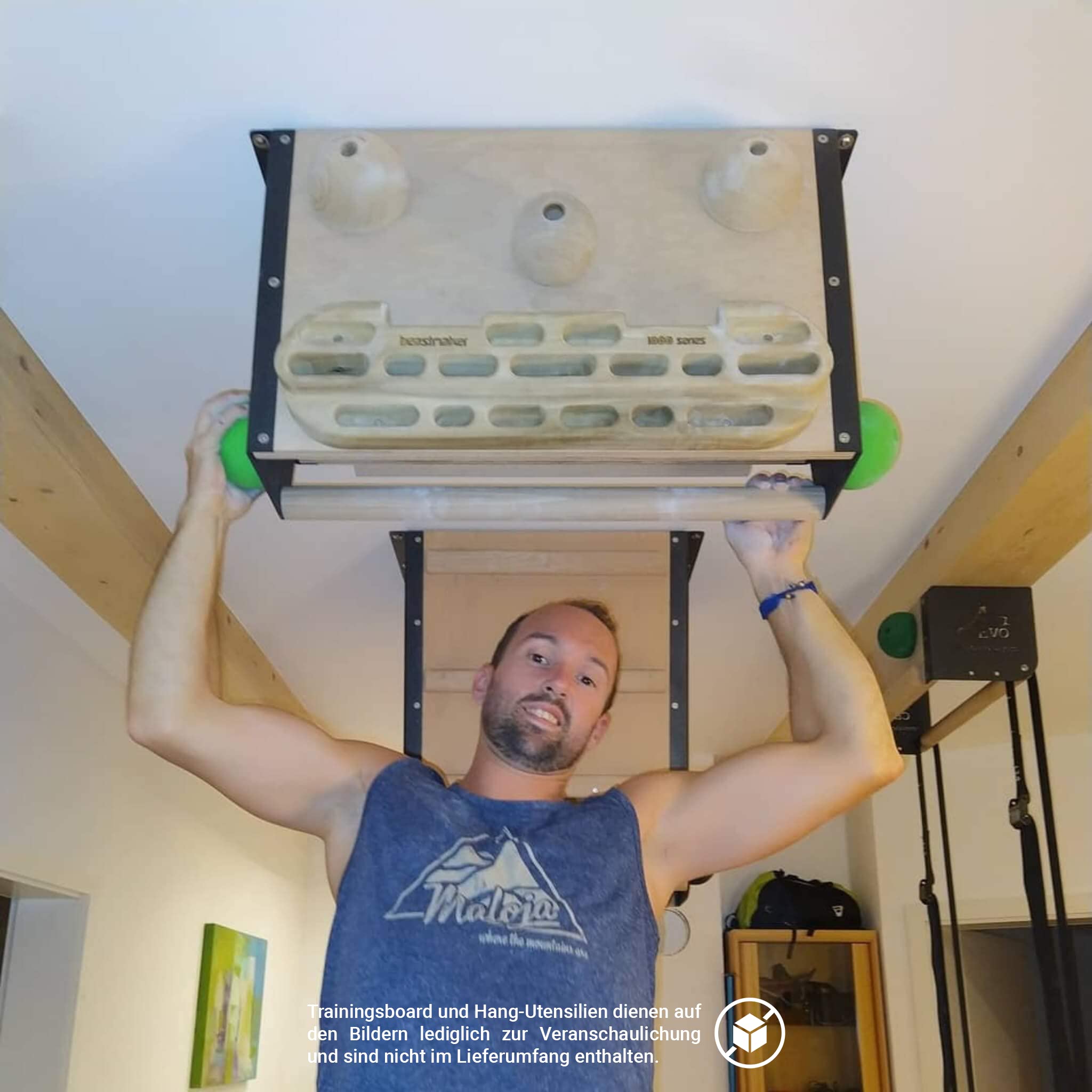 Clevo Climbing Modules Decken Kletterboard Klimmzugstange