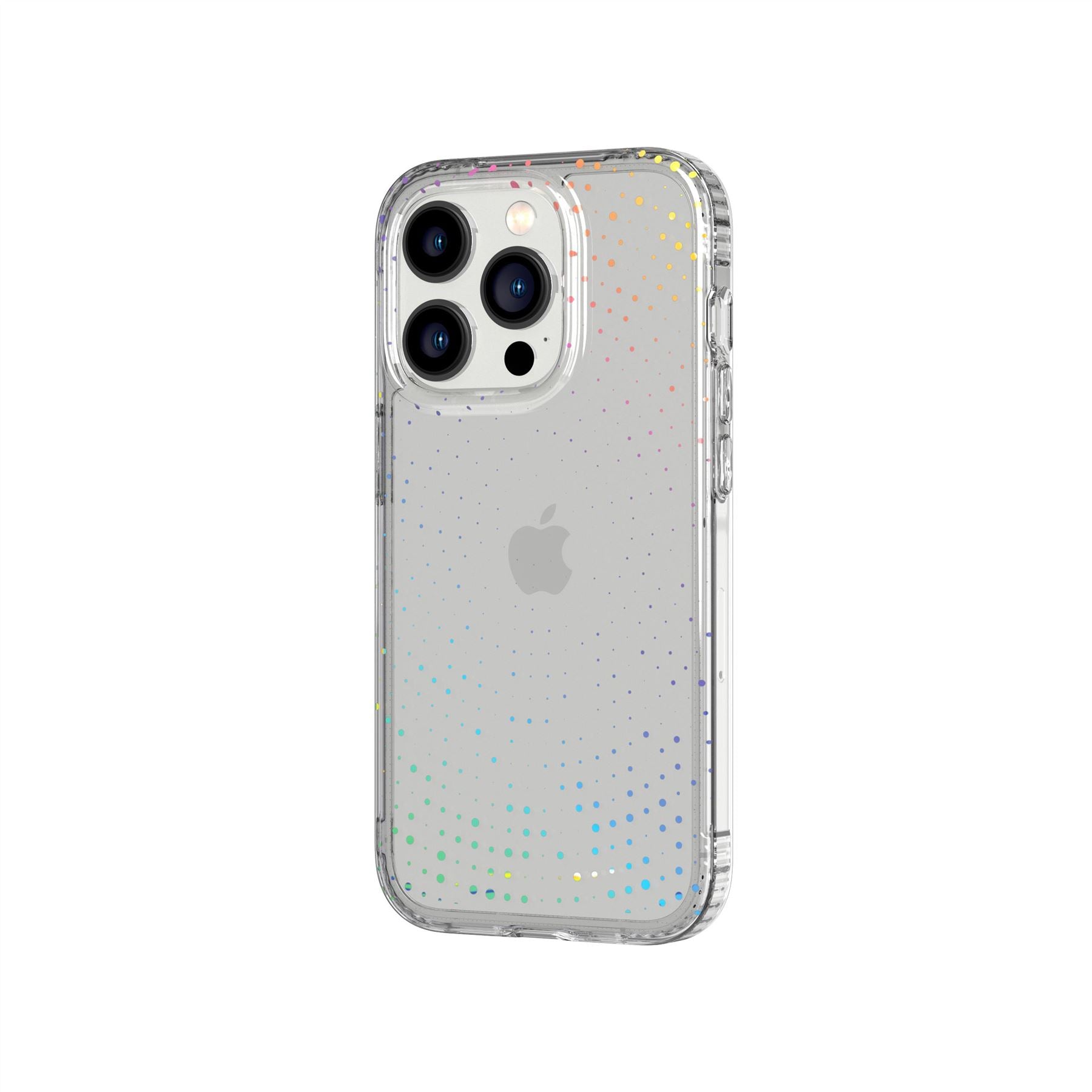 Tech21 EvoSparkle iPhone 14 Pro Hülle Radiant Glitzer