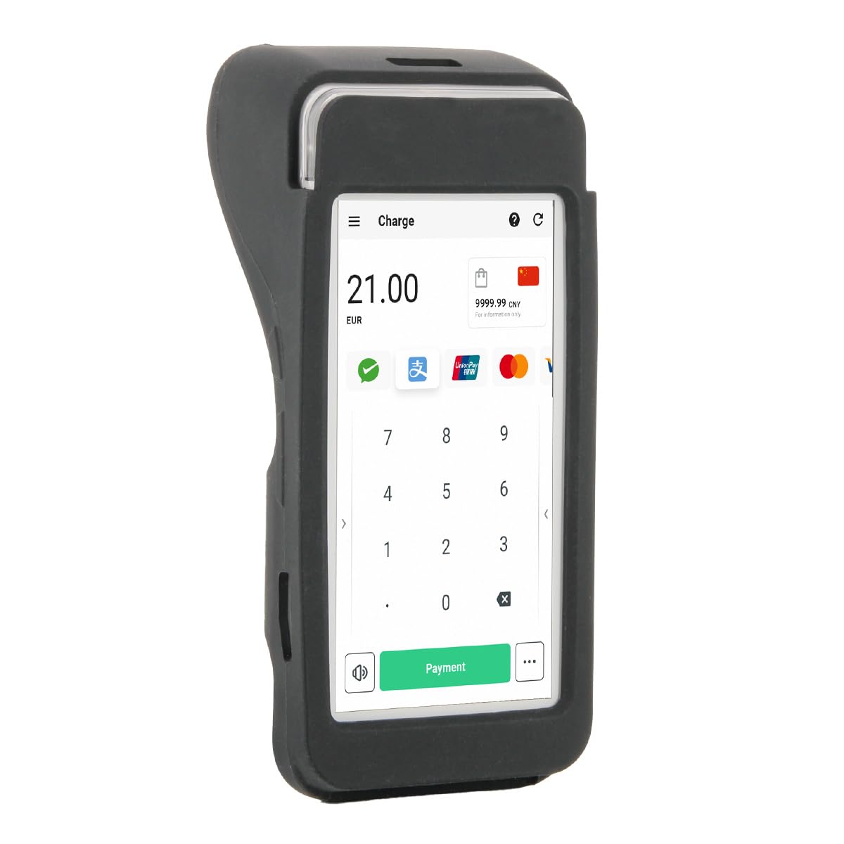 Mobilis PROTECH Pax A920 PRO Silikon Schutzhülle Terminal
