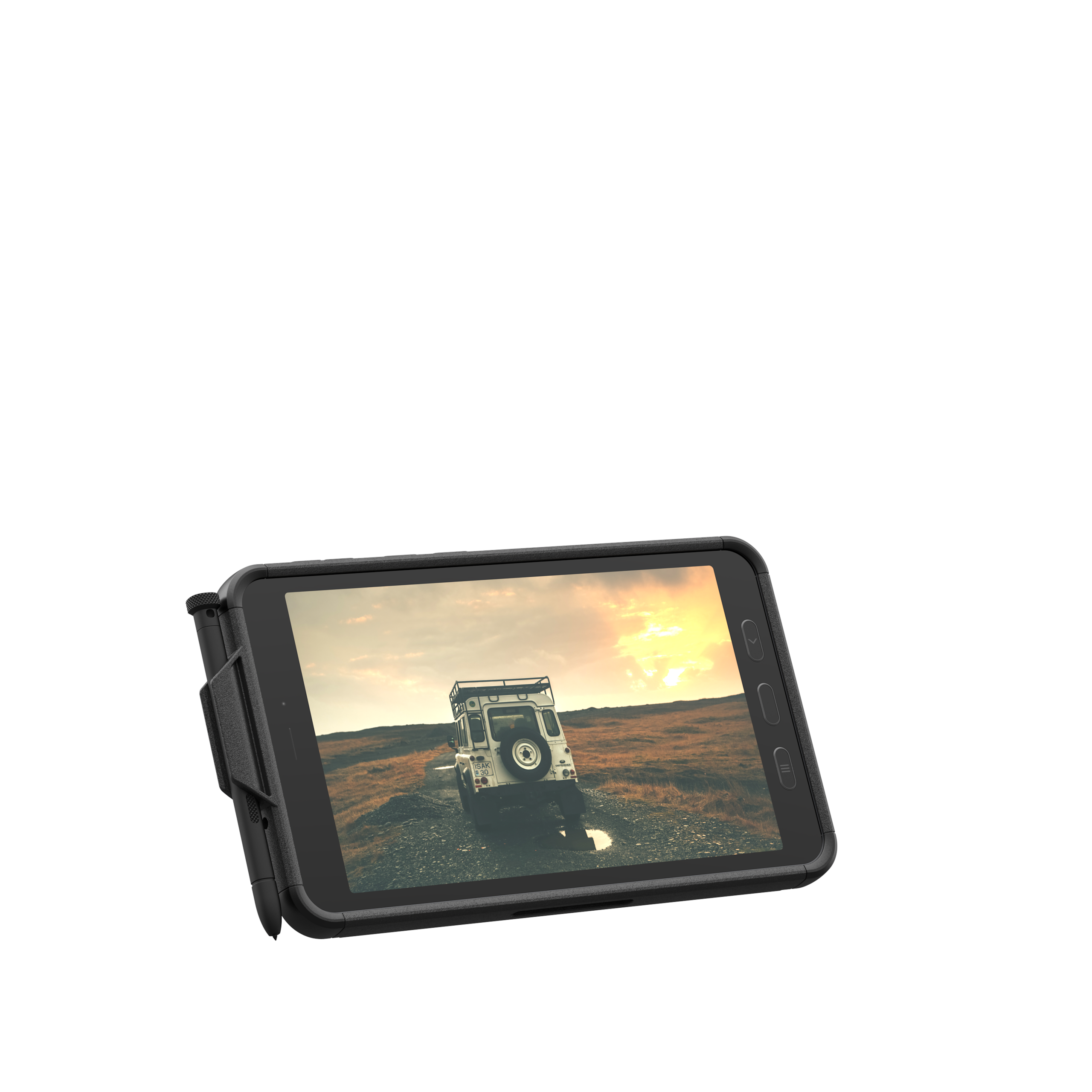 UAG Scout Tab Active5 Hülle schwarz mit Ständer