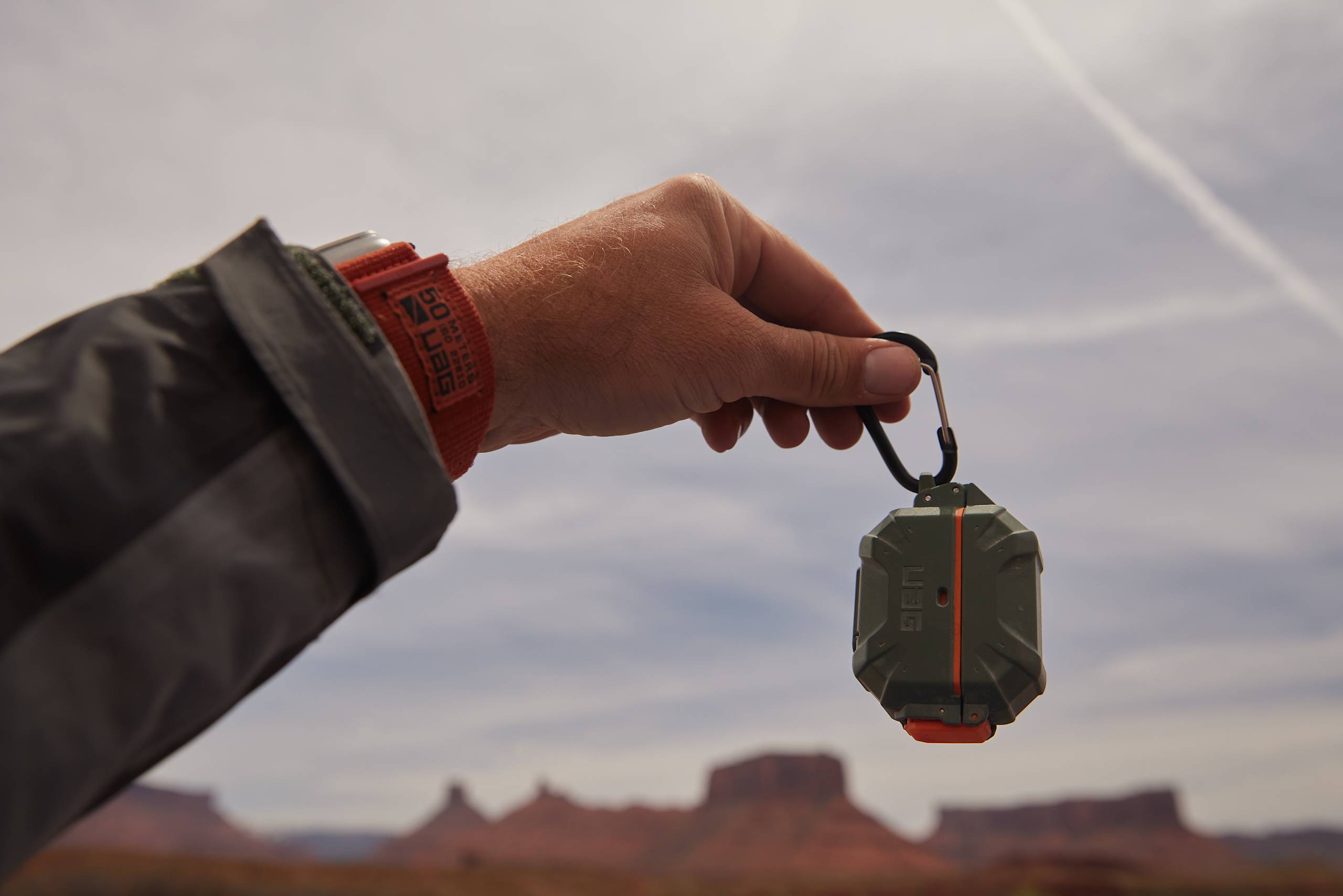 UAG Pathfinder AirPods 3 Hülle schwarz wasserdicht IP68