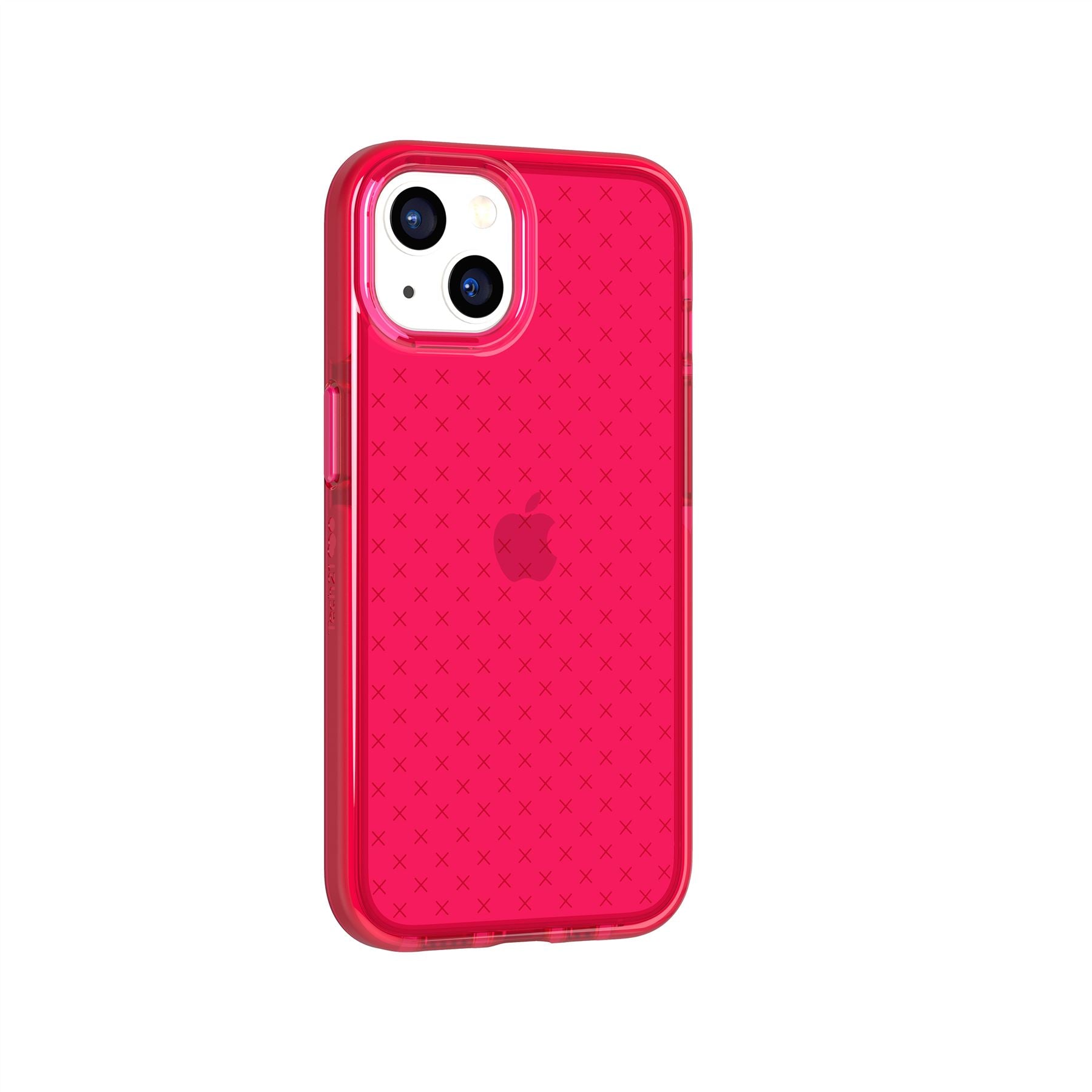 Tech21 EvoCheck iPhone 13 Hülle Rubine Red FlexShock 4,9m
