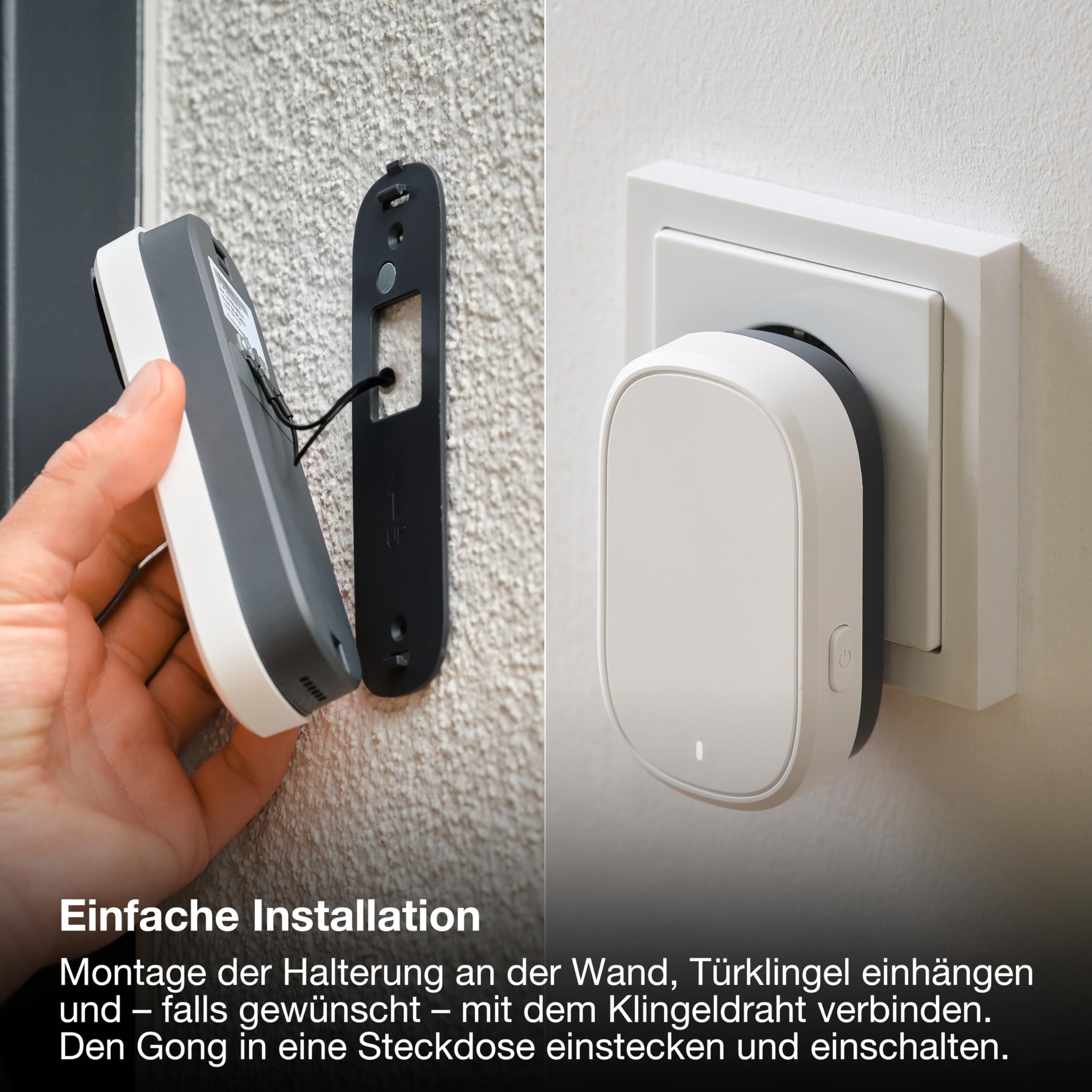 OSRAM SMART+ WiFi Video-Türklingel 2K weiß Akku