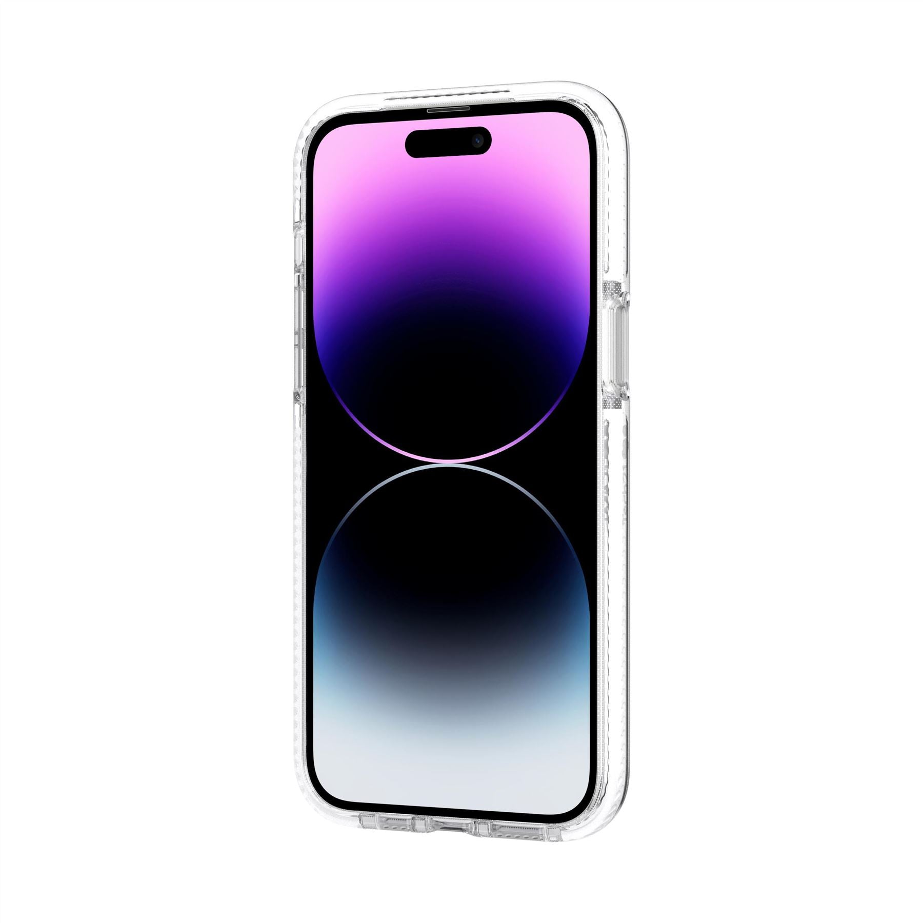 Tech21 EvoCrystal iPhone 14 Pro Max Handyhülle Weiß MagSafe