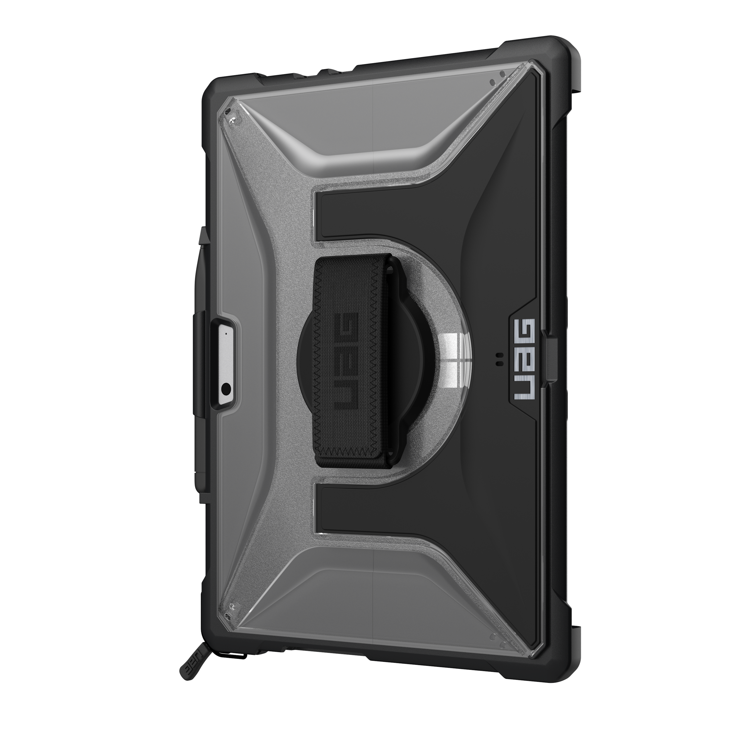UAG Plasma Surface Pro 9/10 Hülle transparent mit Ständer