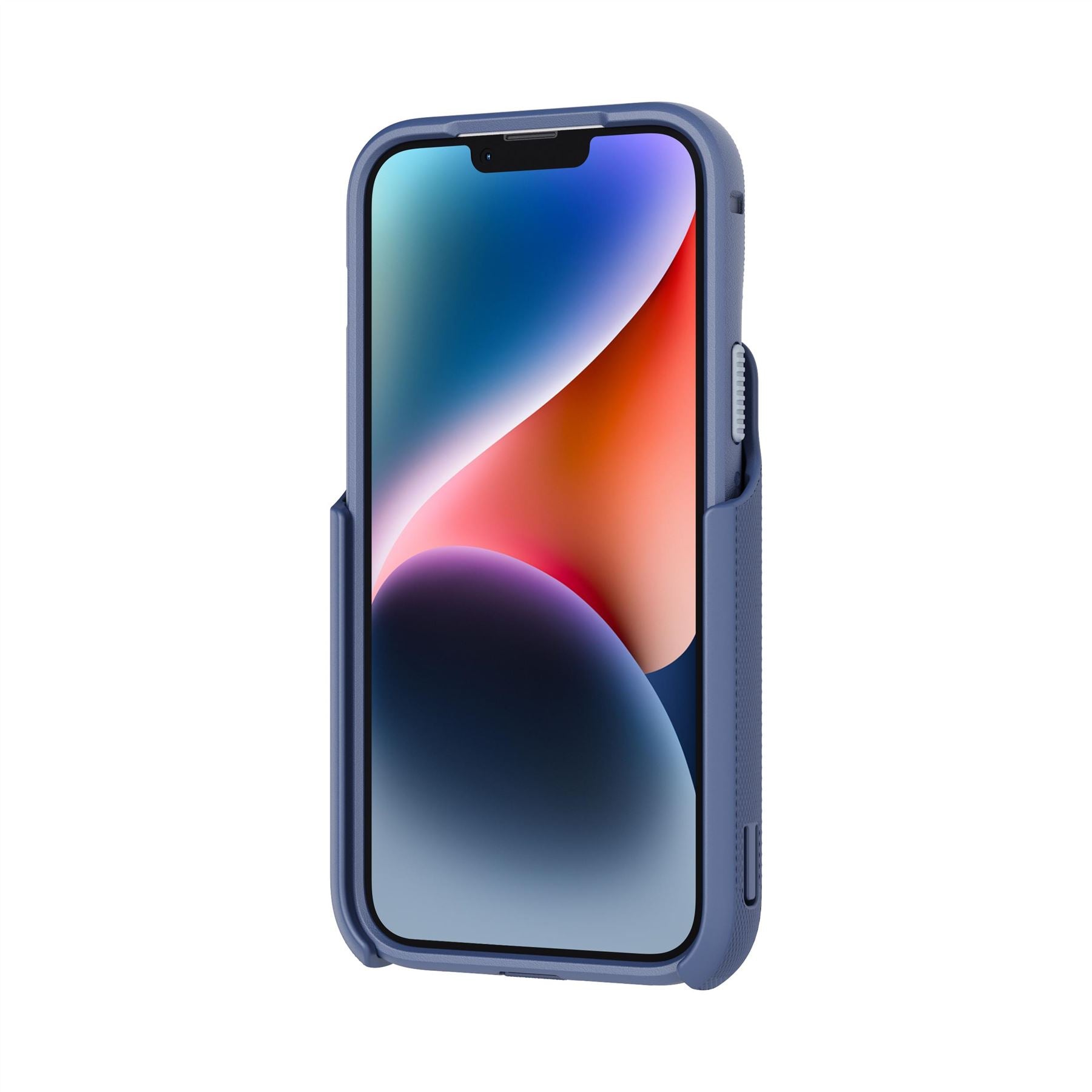 Tech21 EvoMax iPhone 14 Plus Hülle Ink Blue MagSafe 20ft