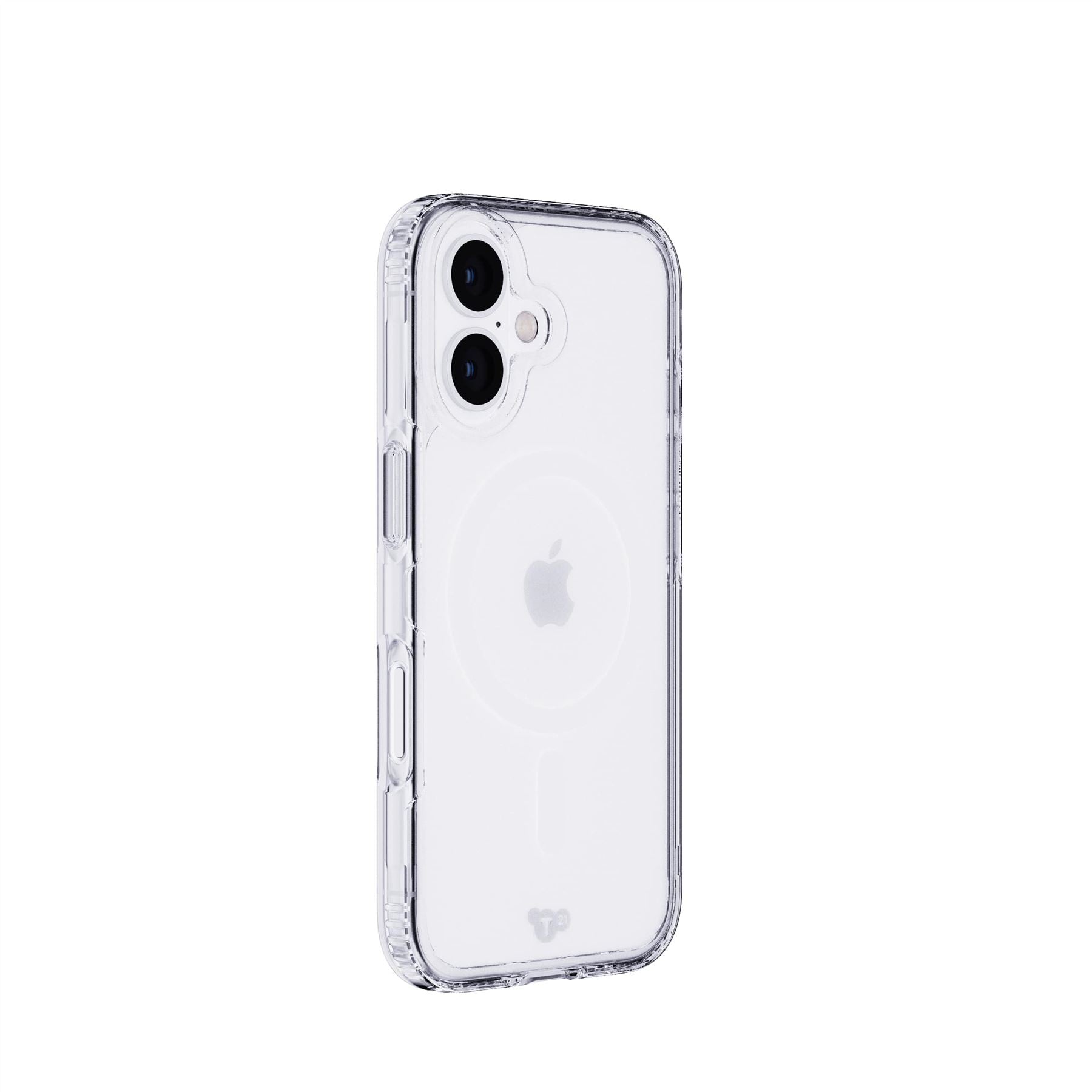 Tech21 EvoClear iPhone 16 Hülle MagSafe transparent