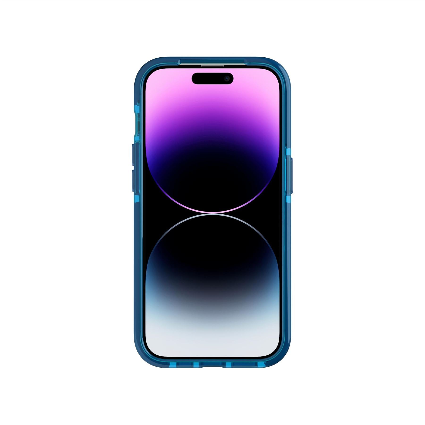 Tech21 EvoCheck iPhone 14 Pro Hülle Classic Blue MagSafe