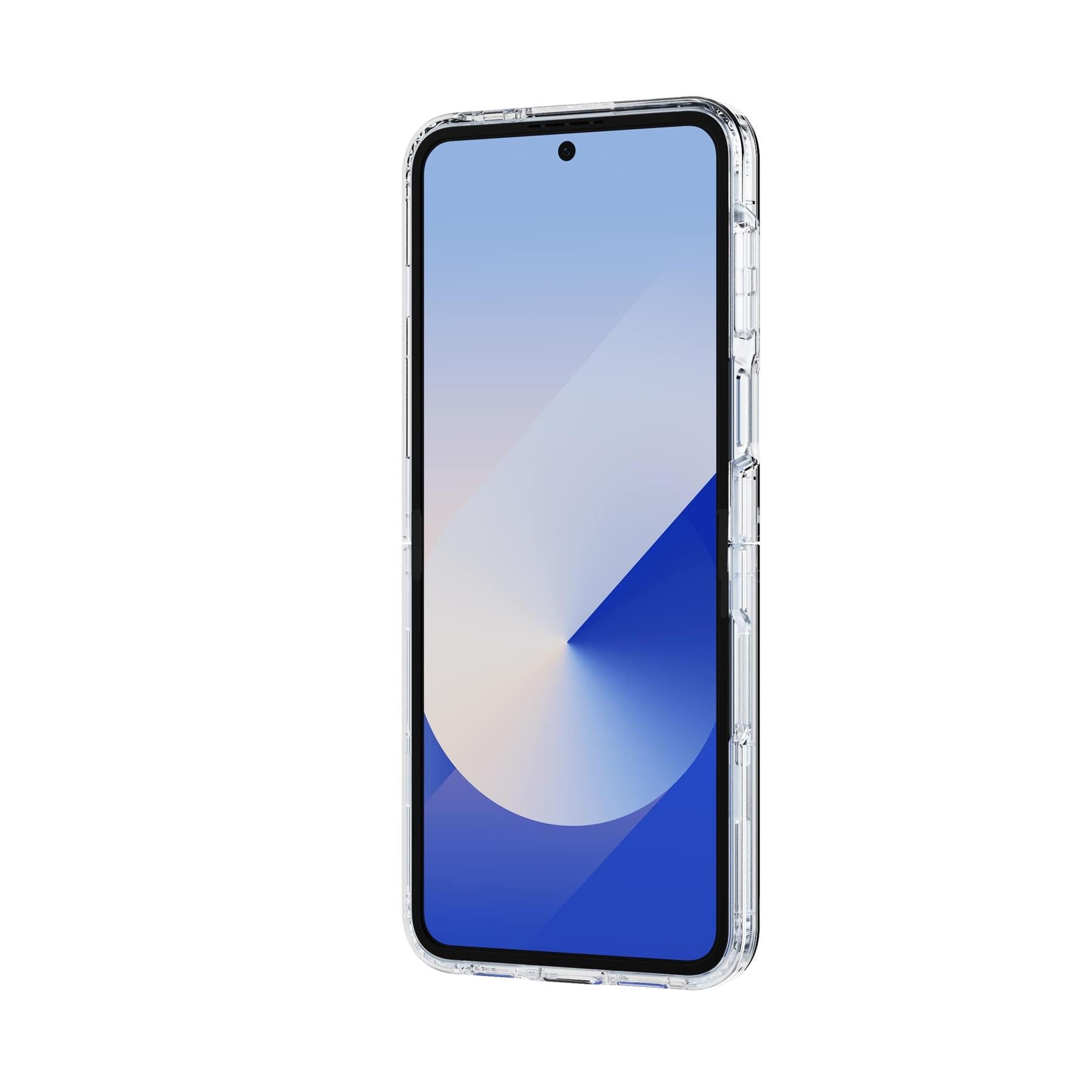 Tech21 EvoClear Galaxy Z Flip6 Hülle Transparent Klar UV-Schutz