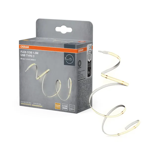 OSRAM FLEX COB USB-C LED-Streifen 1,5m RGB