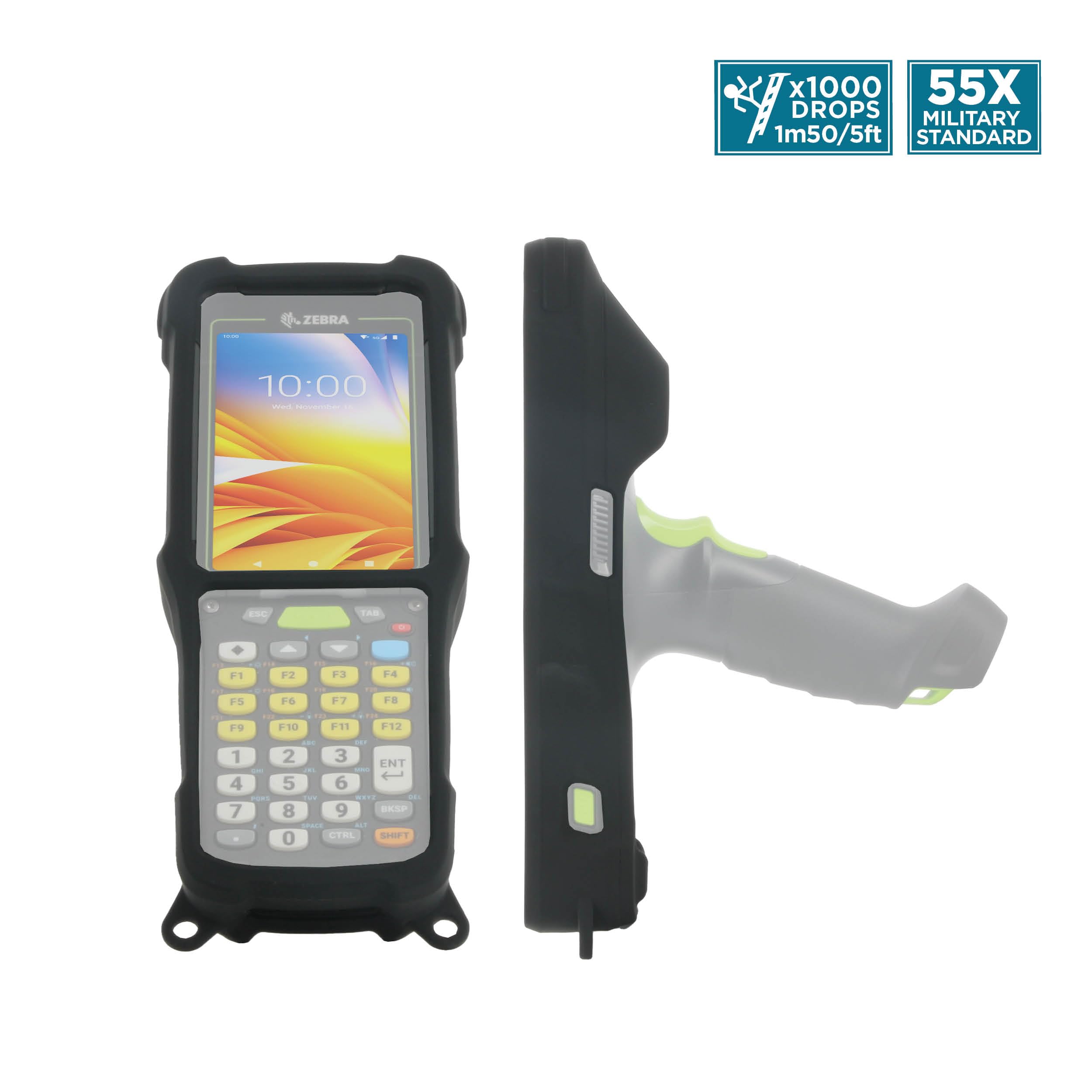 Mobilis PROTECH Zebra MC9400 MC9450 Silikonhülle schwarz