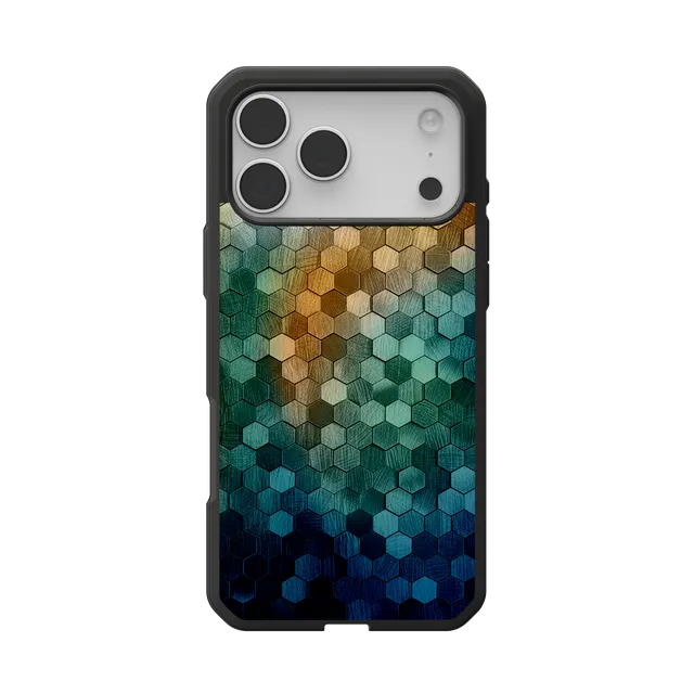 UAG Civilian LT iPhone 17 Pro Max Hülle MagSafe Hexagon Gradient