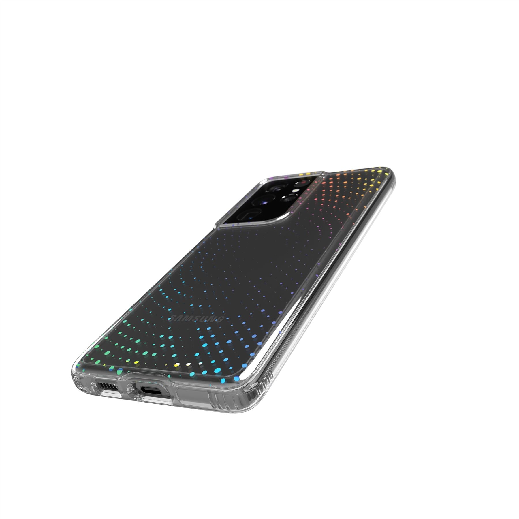Tech21 EvoSparkle Handyhülle Galaxy S21 Ultra Radiant 3m