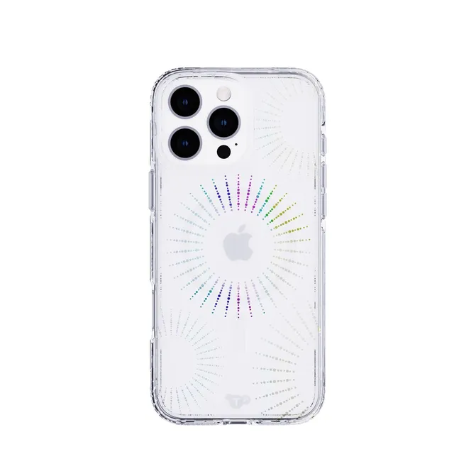 Tech21 EvoSparkle iPhone 16 Pro Max Hülle Lunar Glitzer