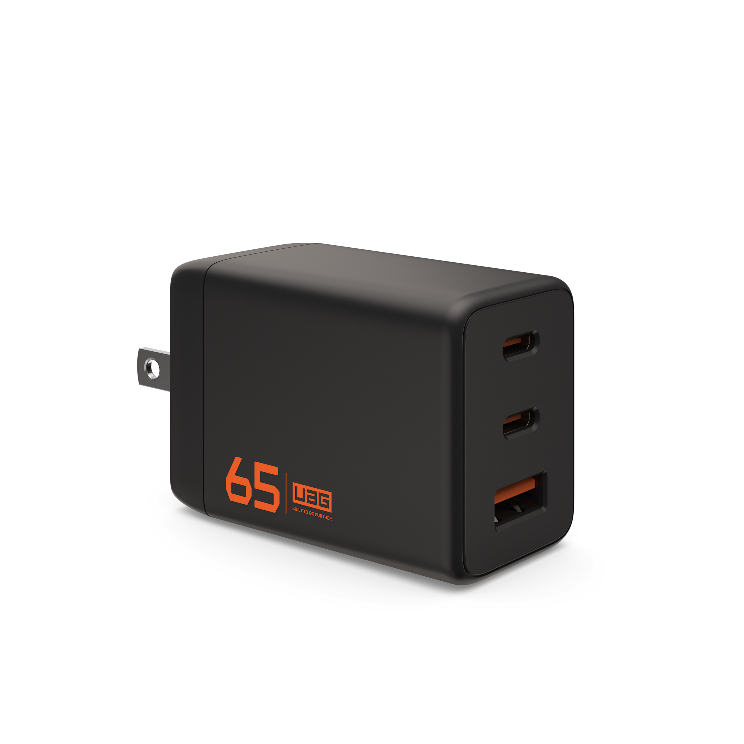 UAG SRGE 65W Ladegerät 3-Port GaN USB-C Schwarz