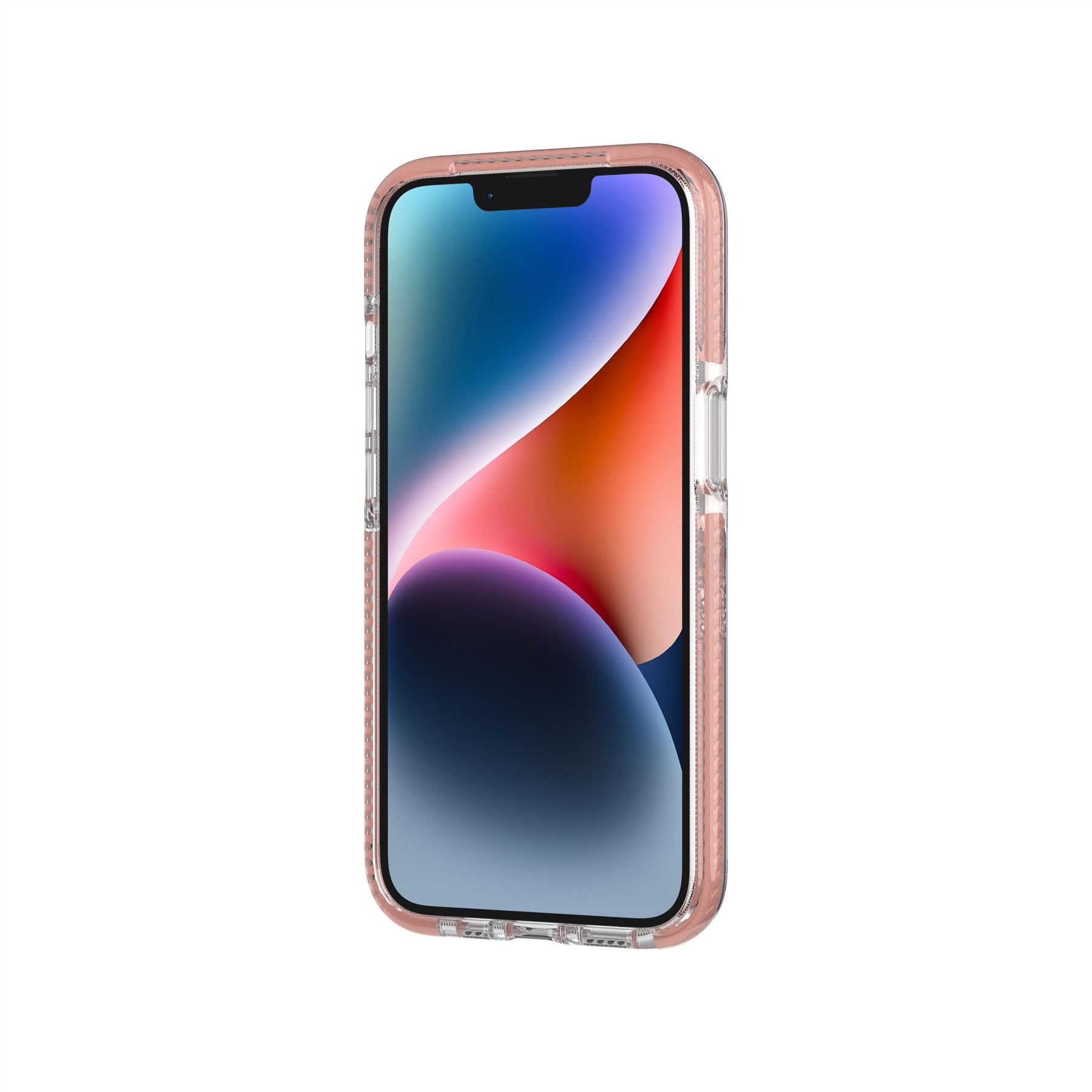 Tech21 EvoCrystal iPhone 15/14/13 Hülle Clear Rose Gold