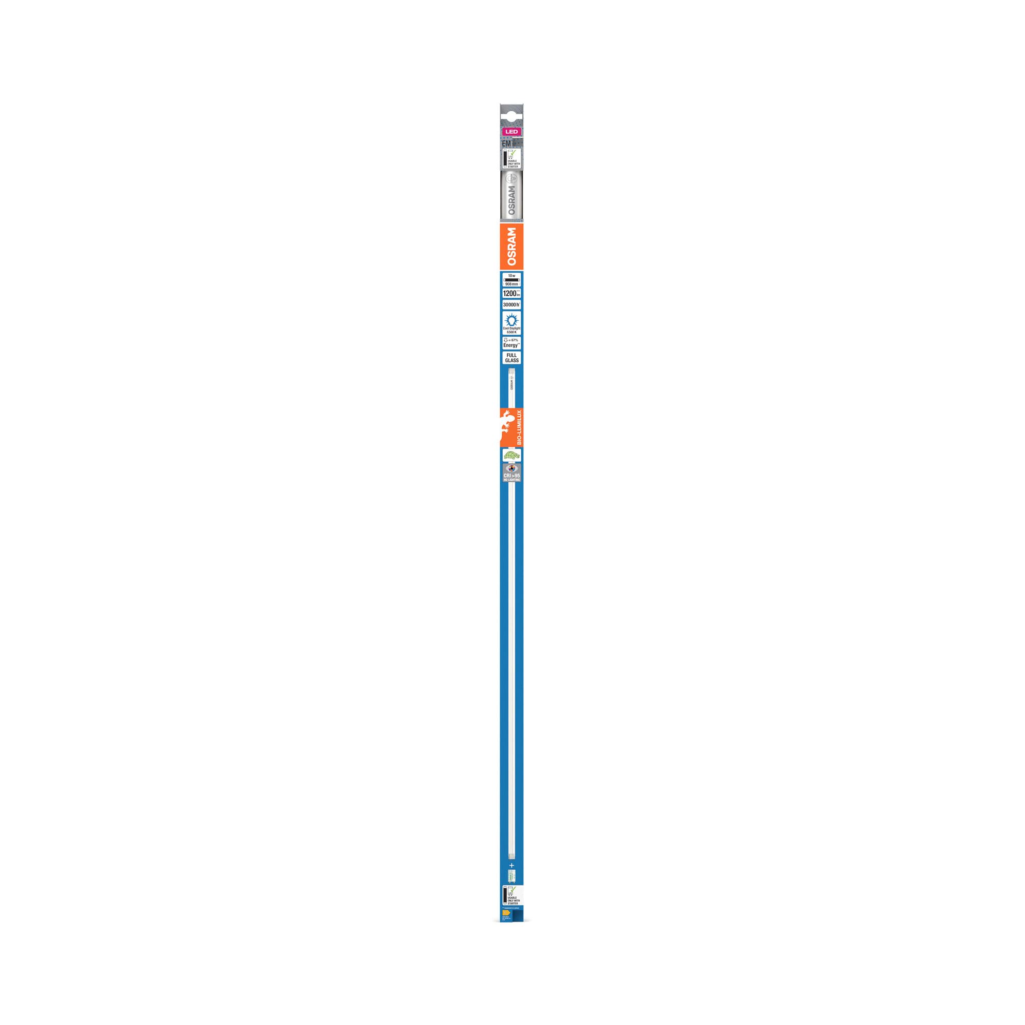 Osram TUBE T8 EM Bio Lumilux 90cm 10W 8er-Pack