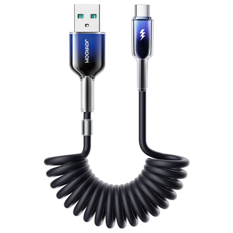 JOYROOM S-A43 Crystal-Clear Ladekabel 1,5m Titan Type-C