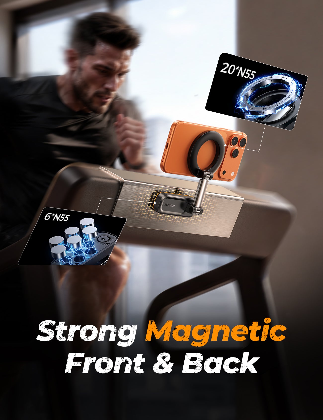 JOYROOM JR-ZS522 Magnet Handyhalterung Dual N55 faltbar