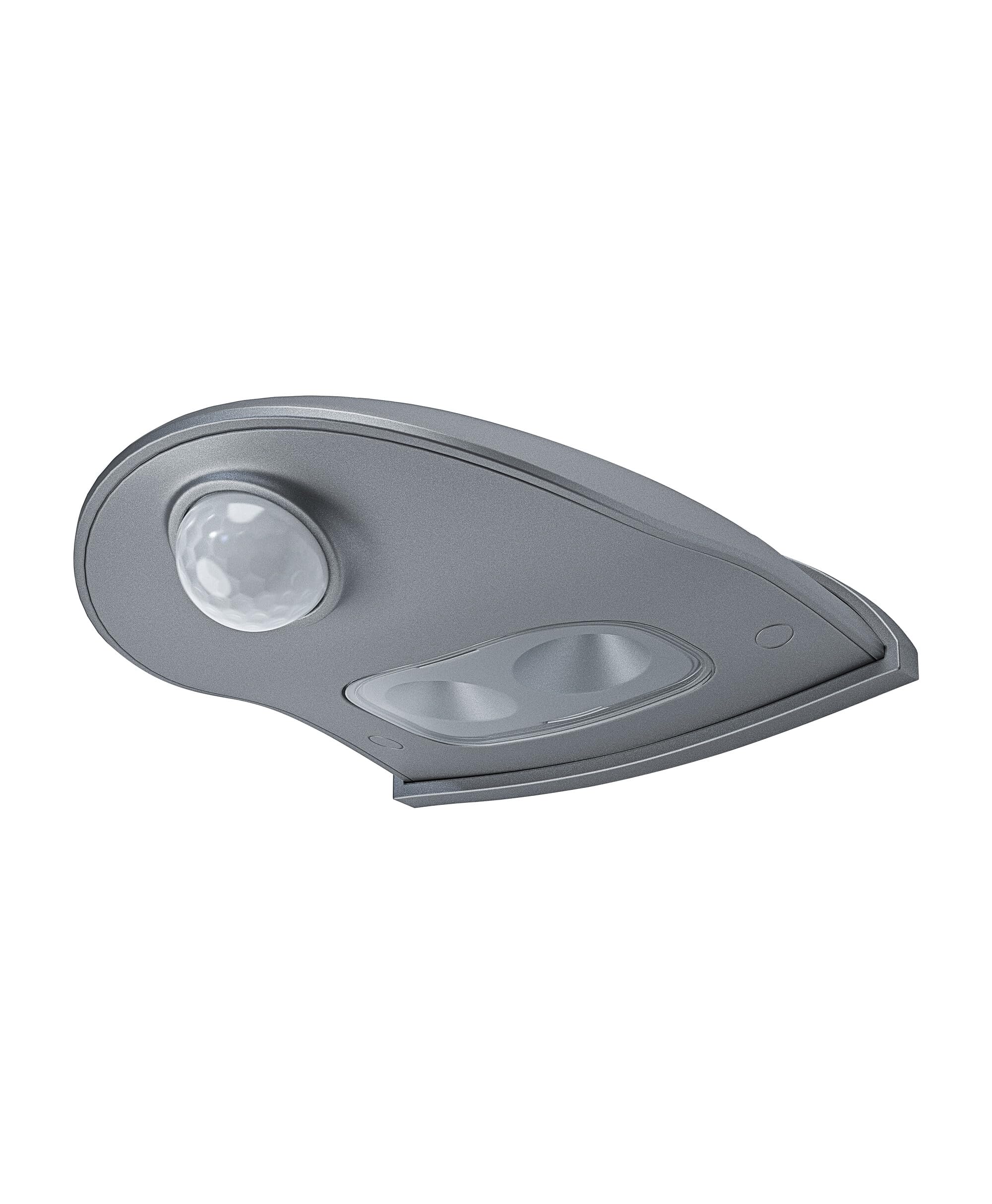 ams OSRAM Door LED Sensorleuchte silber IP54 Batterie